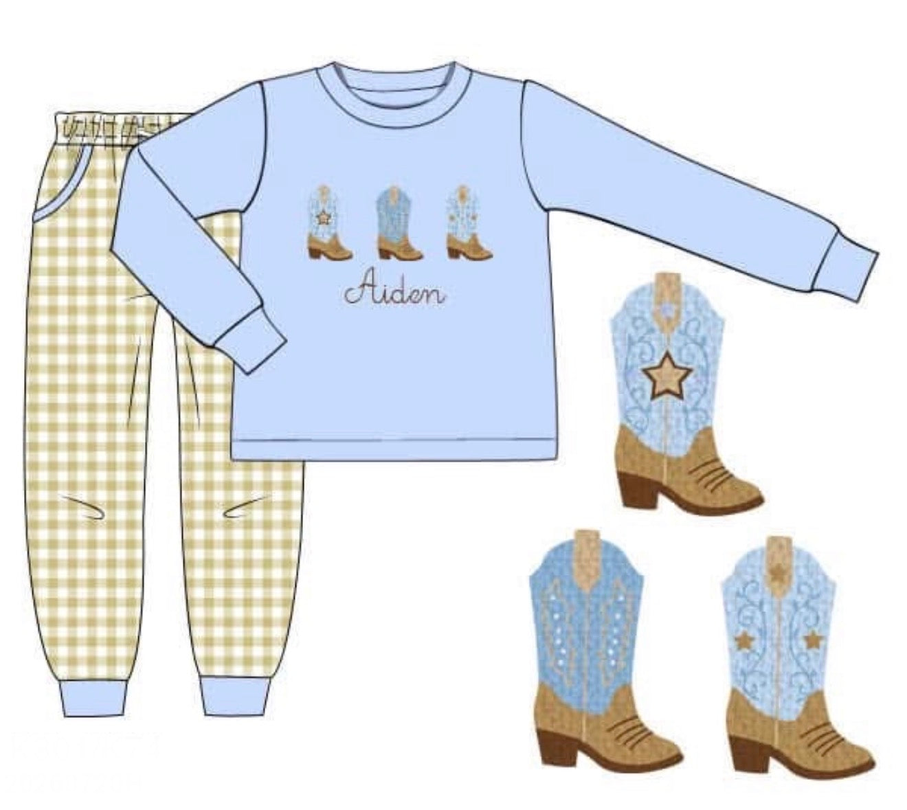 PO94 Gone Country Jogger Set