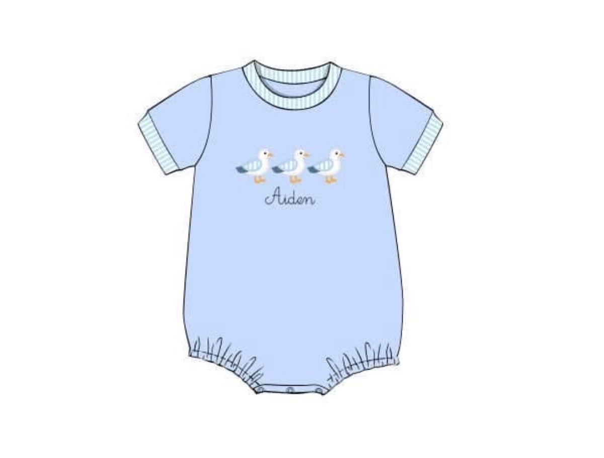 PO96 Appliqué Seagulls Bubble