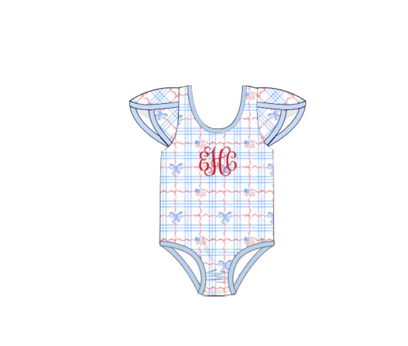 PO85 All American Swim 1pc.