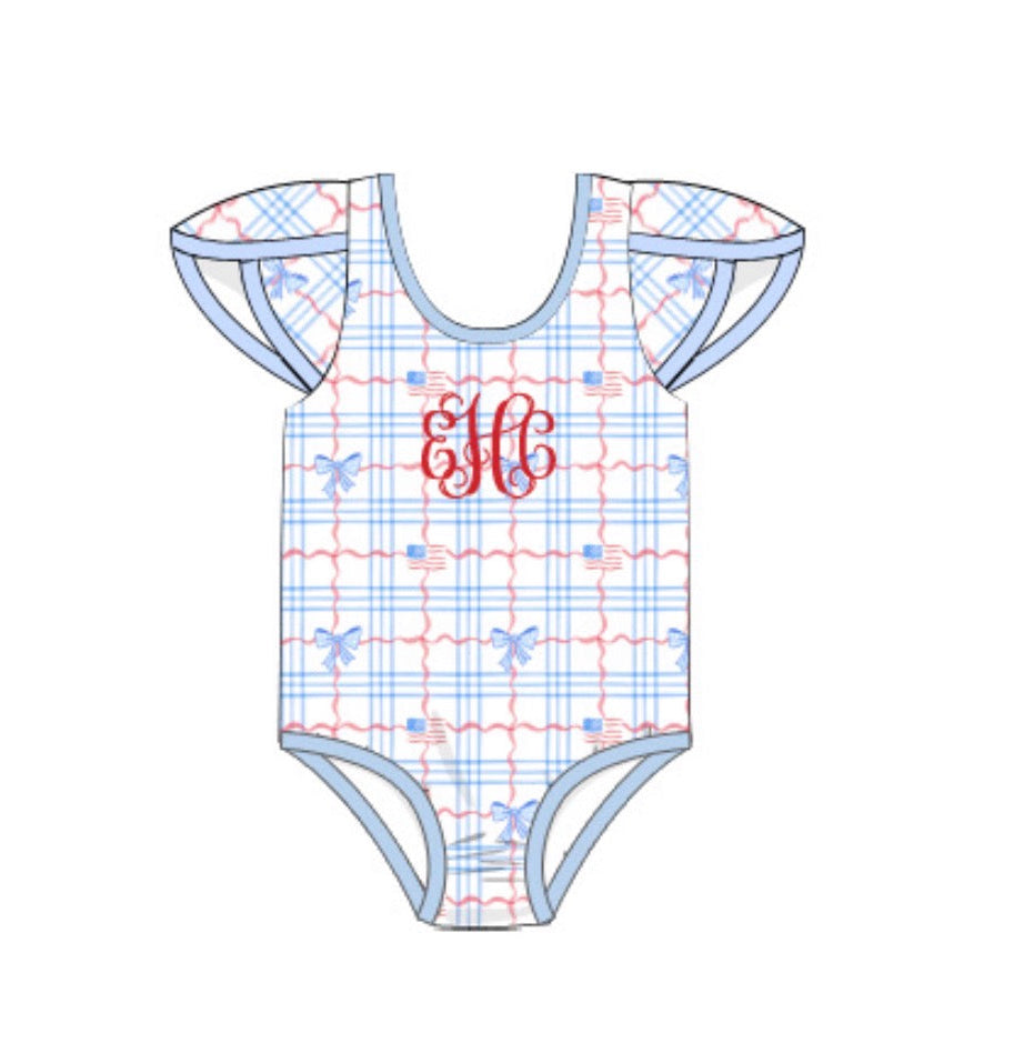All American Swim 1pc. (no personalization)