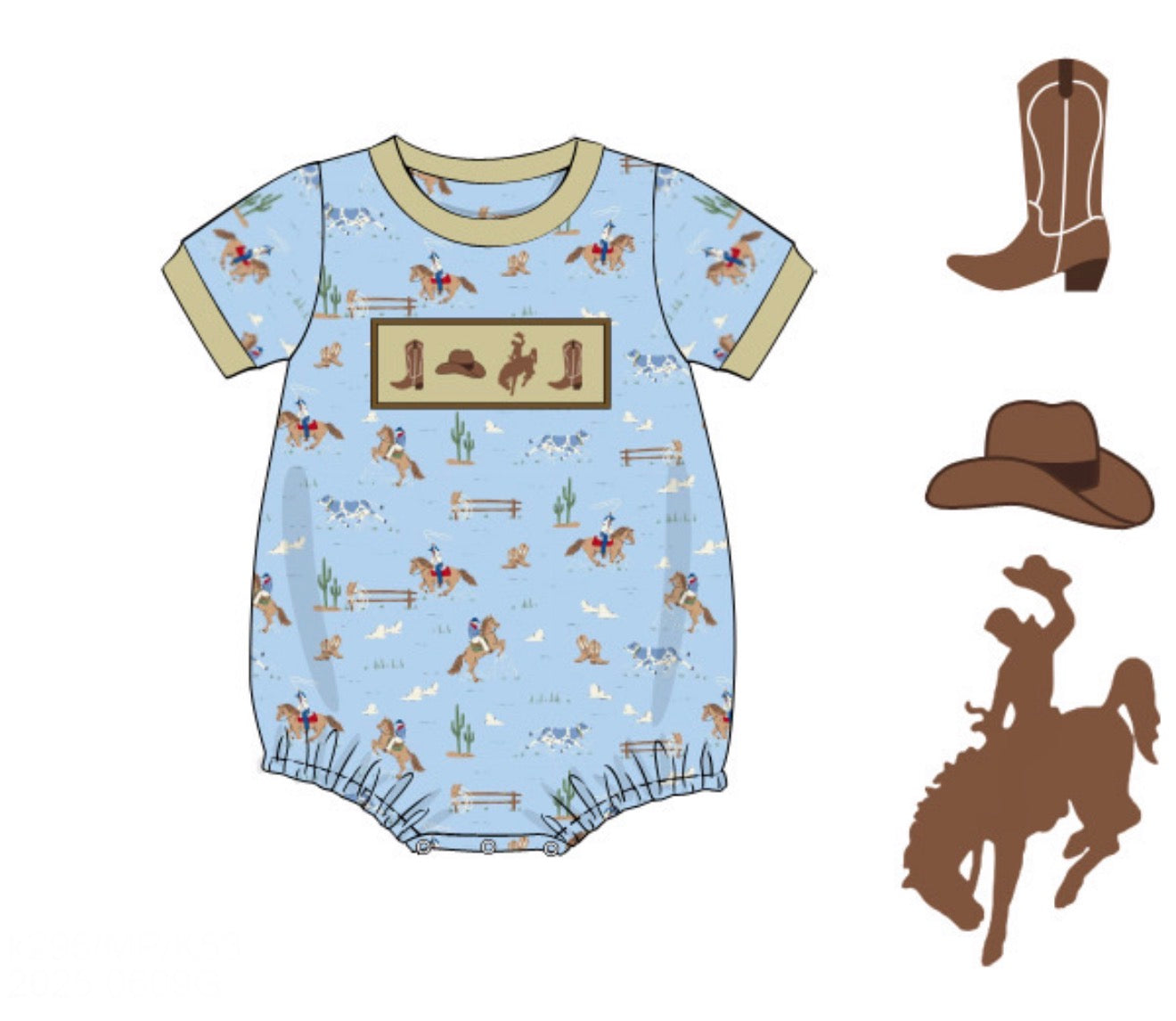 PO87 Down On The Ranch Bubble