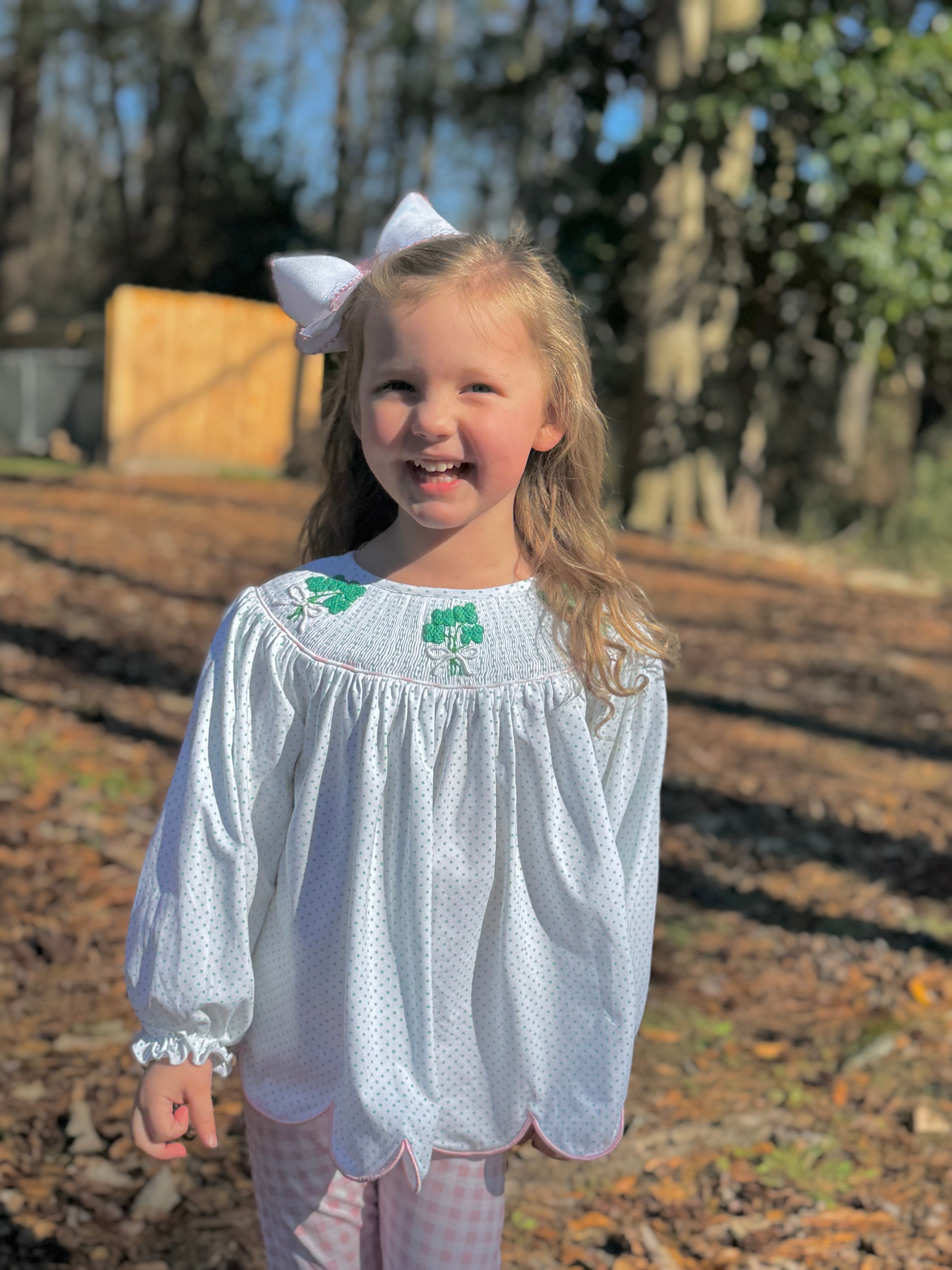 Shamrock Bows Legging Set