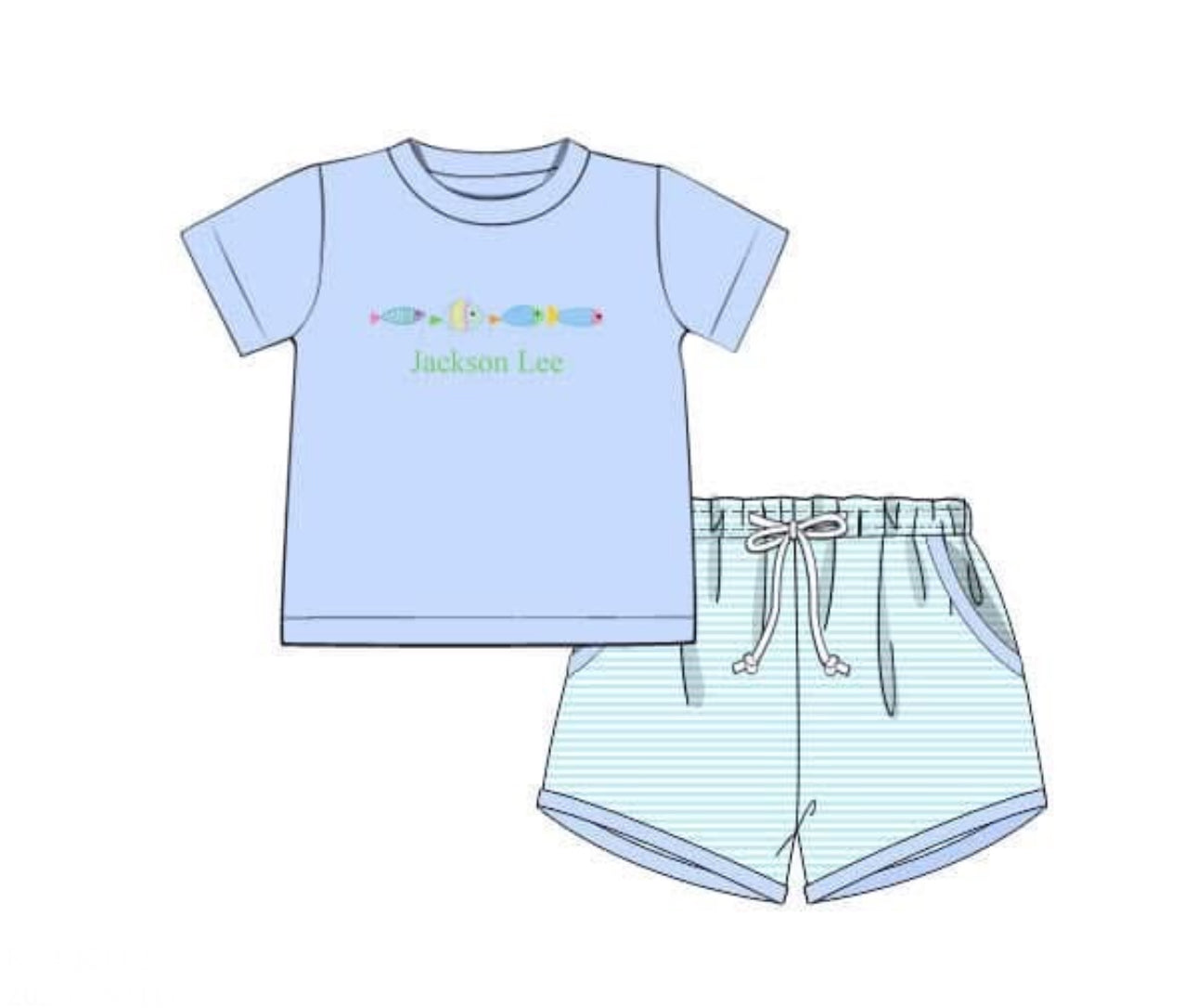 PO84 Exploring the Reef Short Set