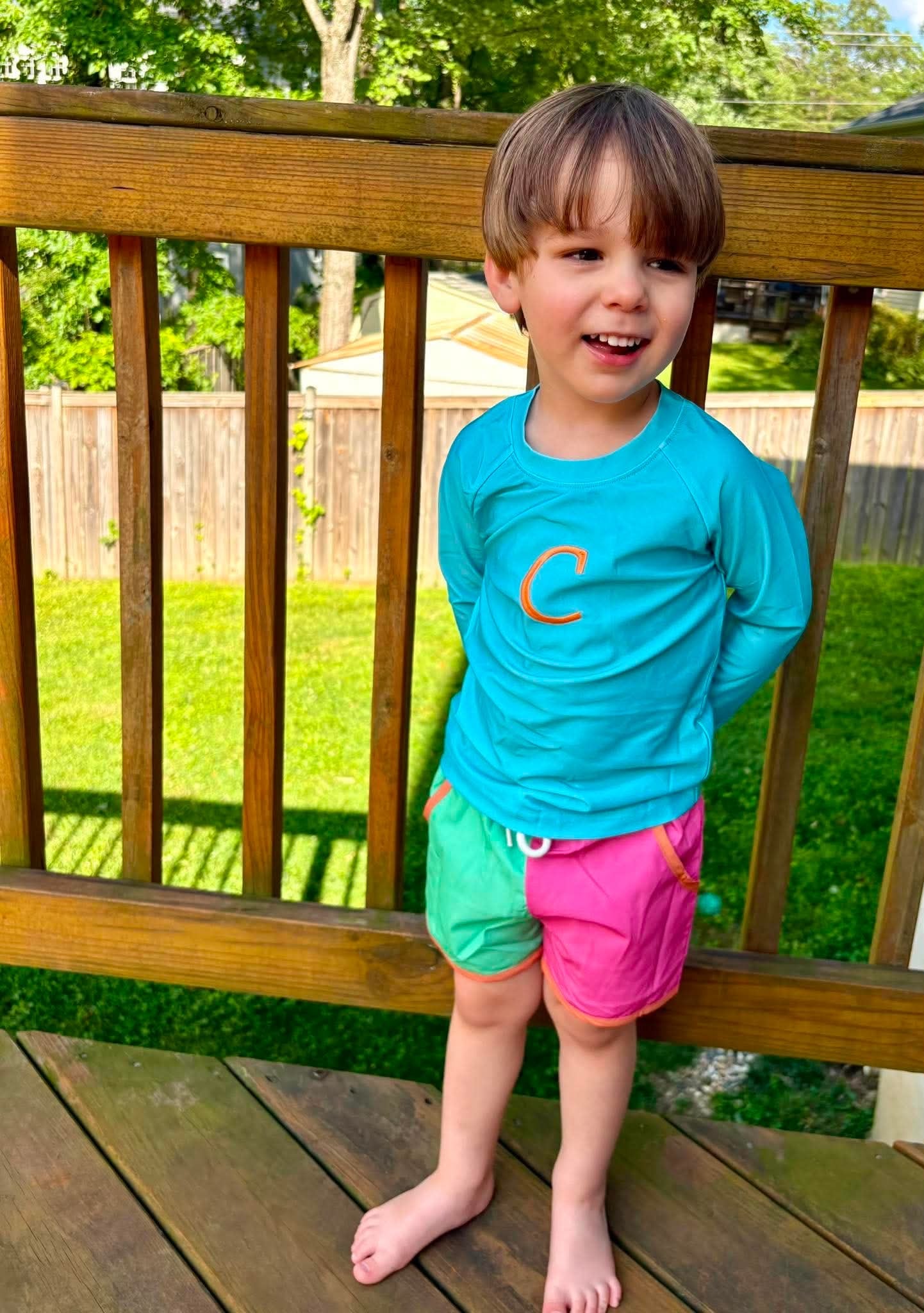 Bright Swim Boy Rash Guard Set (no mono)