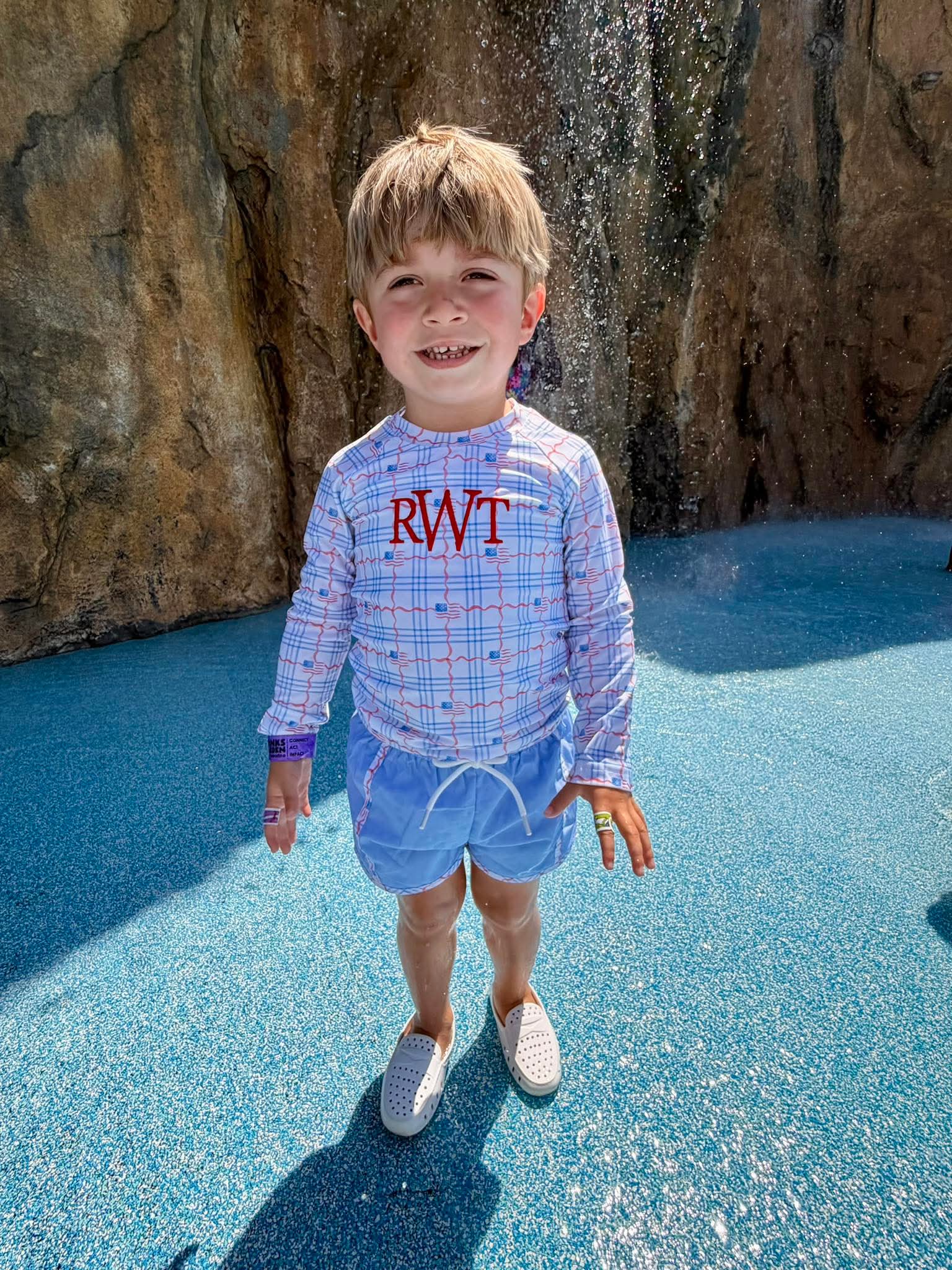 All American Swim Rash Guard Set (no personalization)