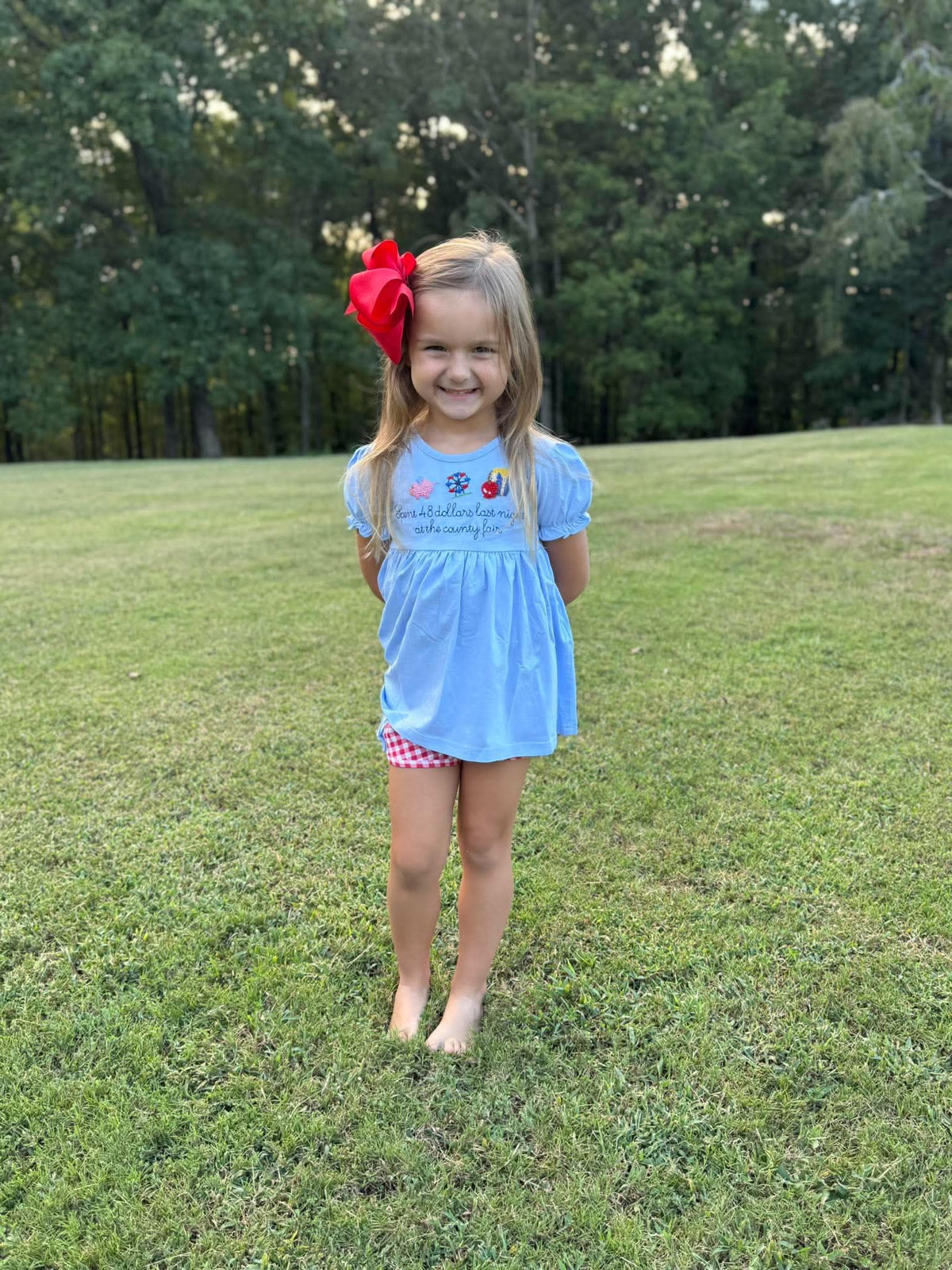 County Fair Girl Short Set