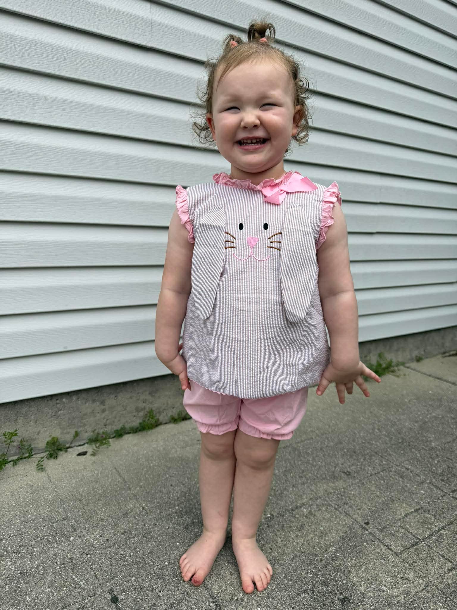 Mallards & Bunnies Girl Short Set