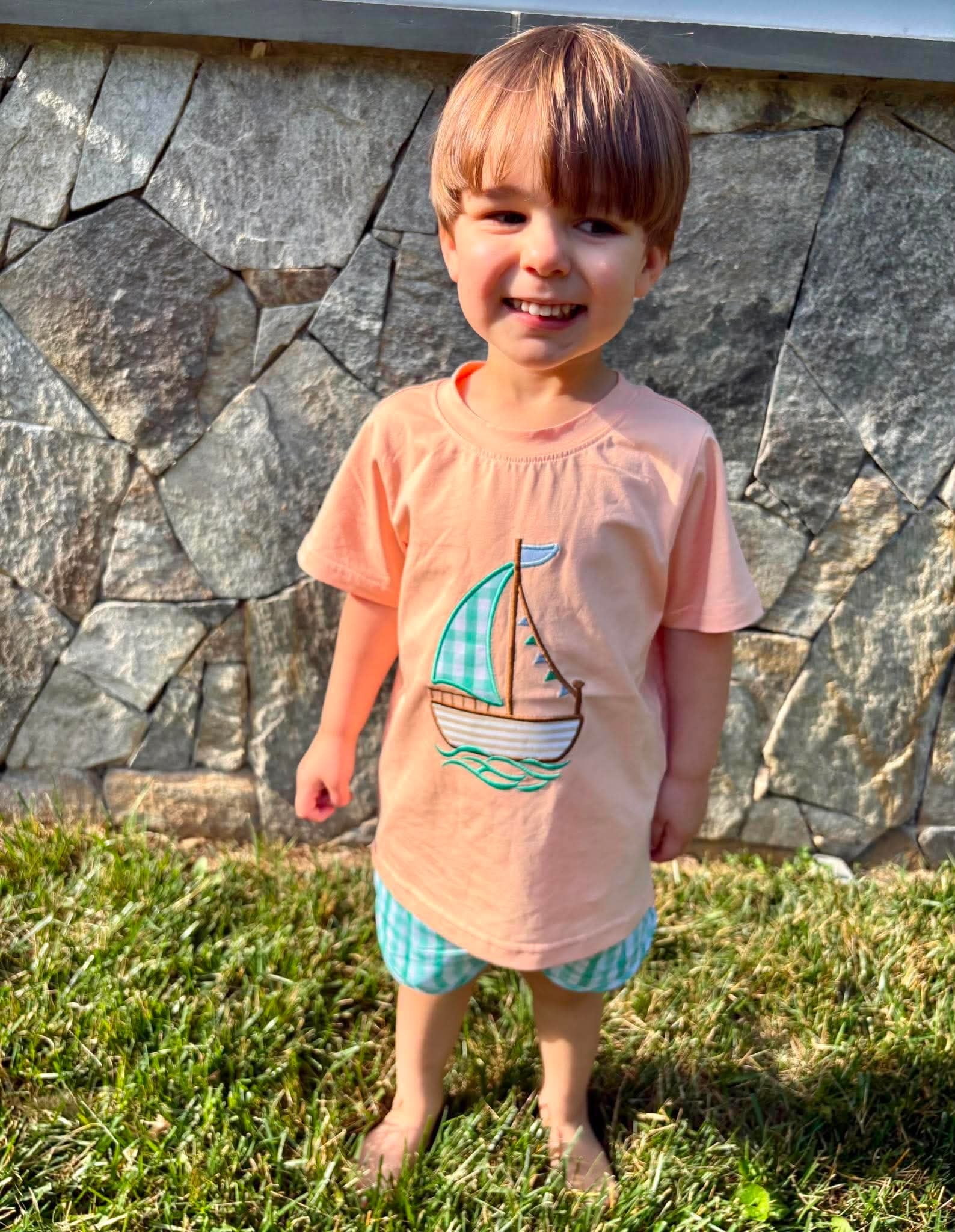 Sail Away With Me Short Set