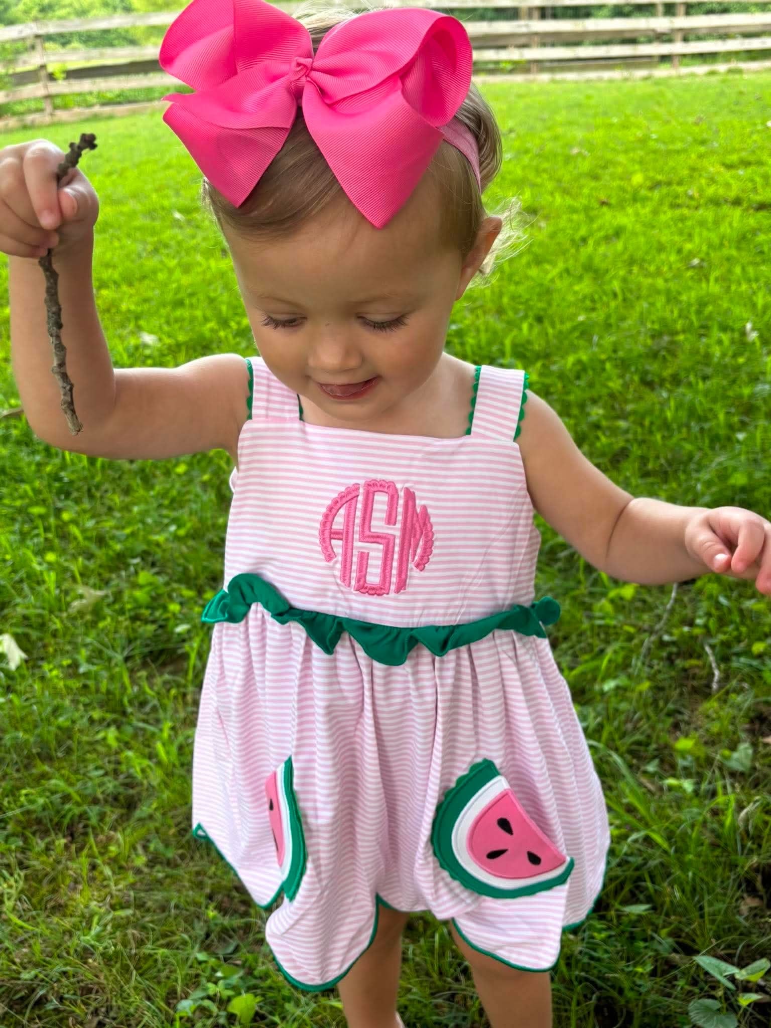 Melon Pockets Skirted Bubble (no mono)