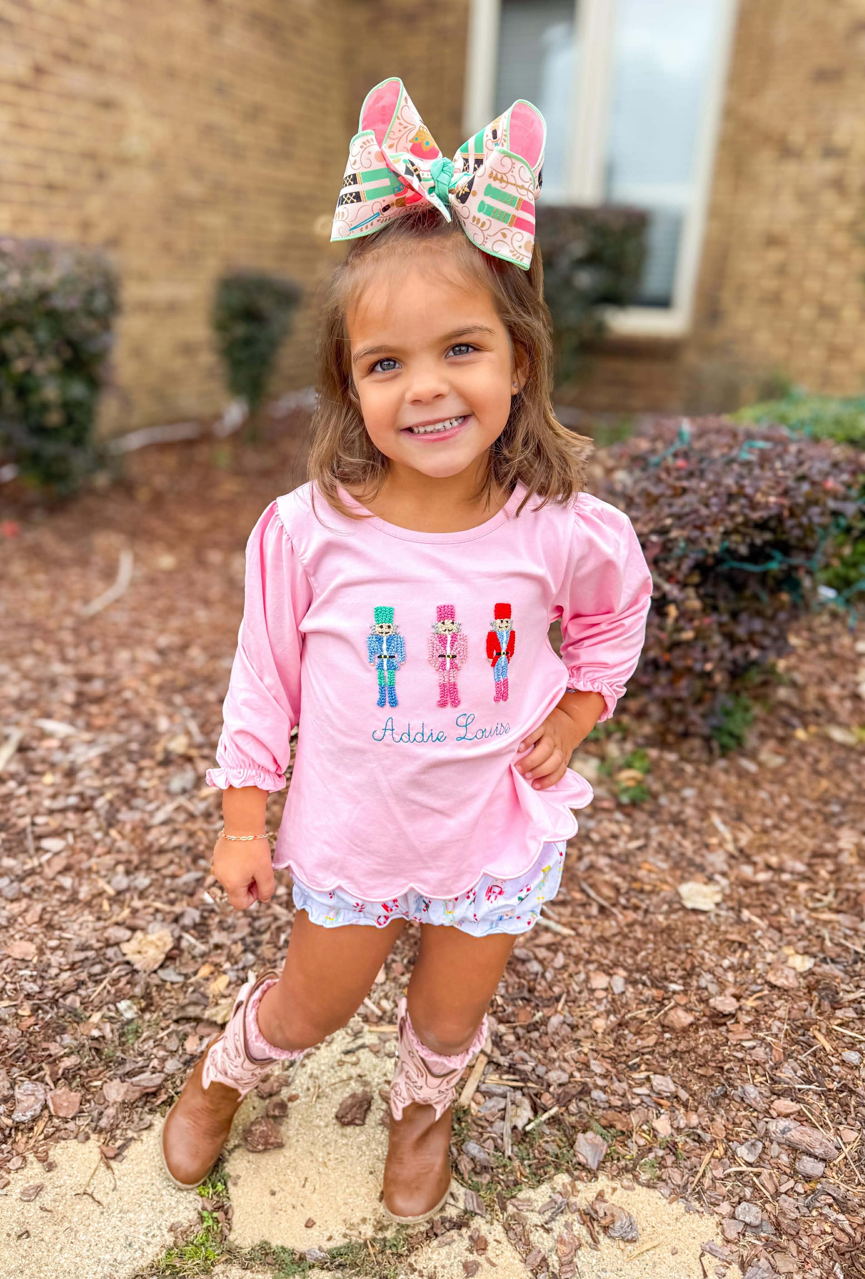 Pastel Nutcrackers Bloomer Set