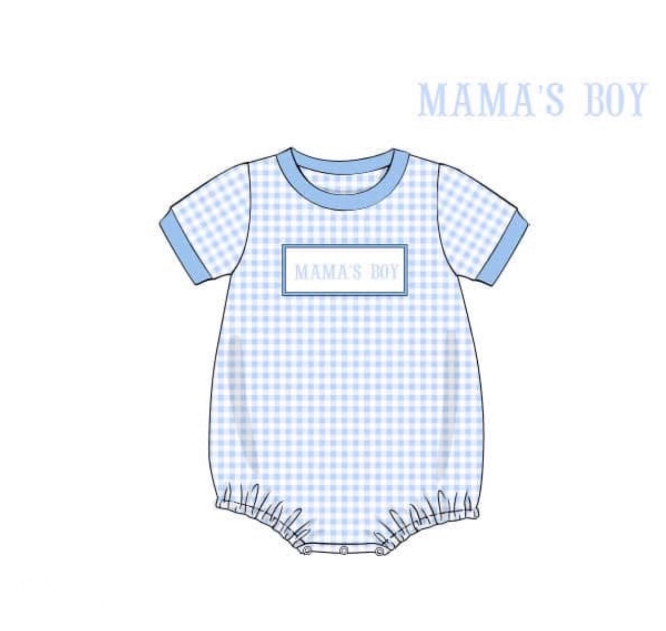 PO85 Karsyn Floral Name Smocks Bubble