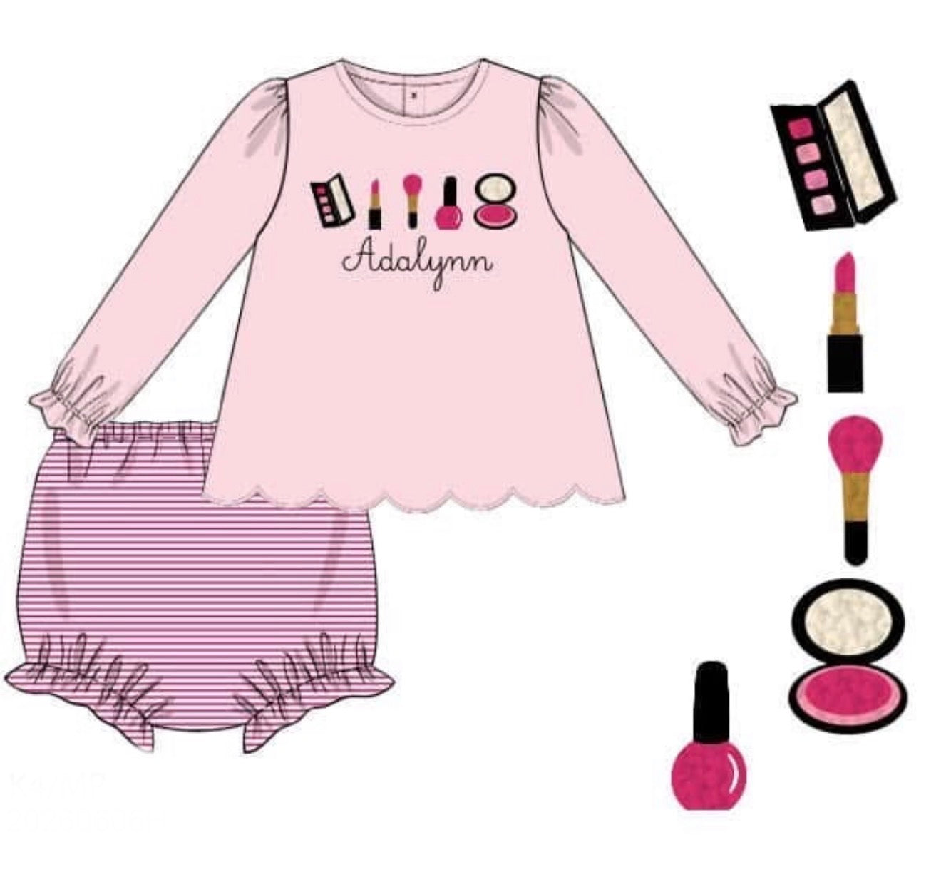 PO93 Lipgloss & Lures Bloomer Set