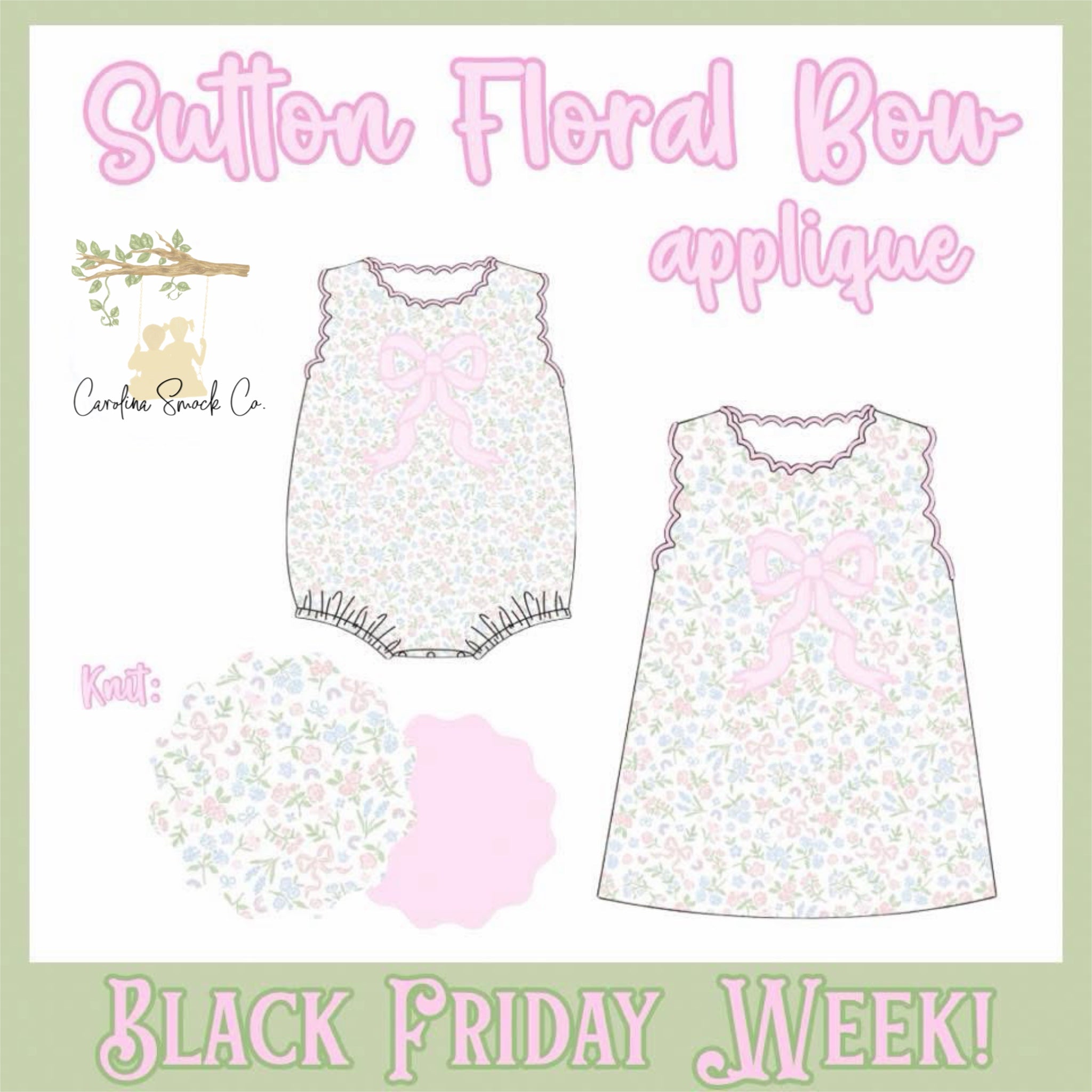 BFPO25 Sutton Floral & Bow