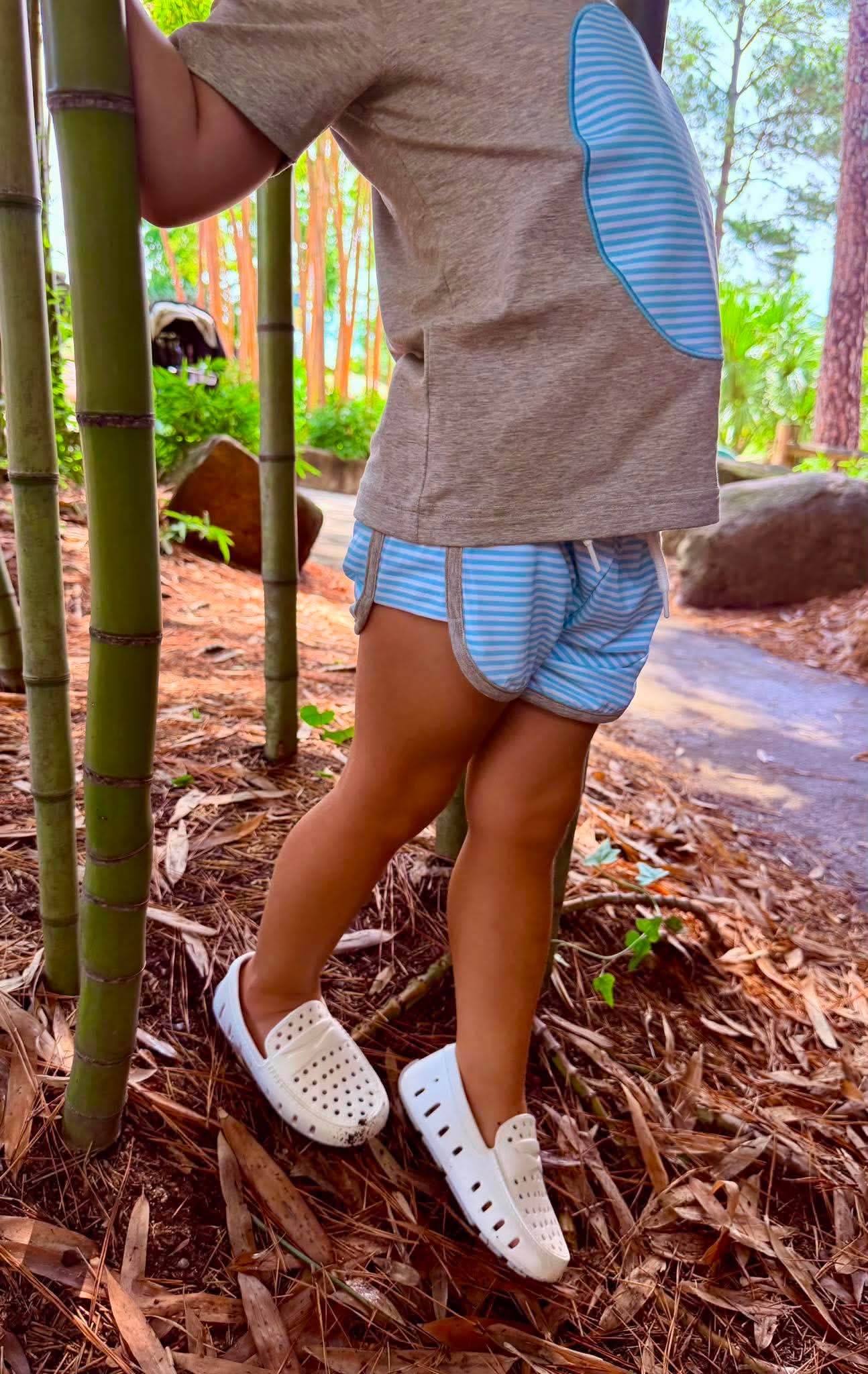 Boy Shark Summer Hoodie Set