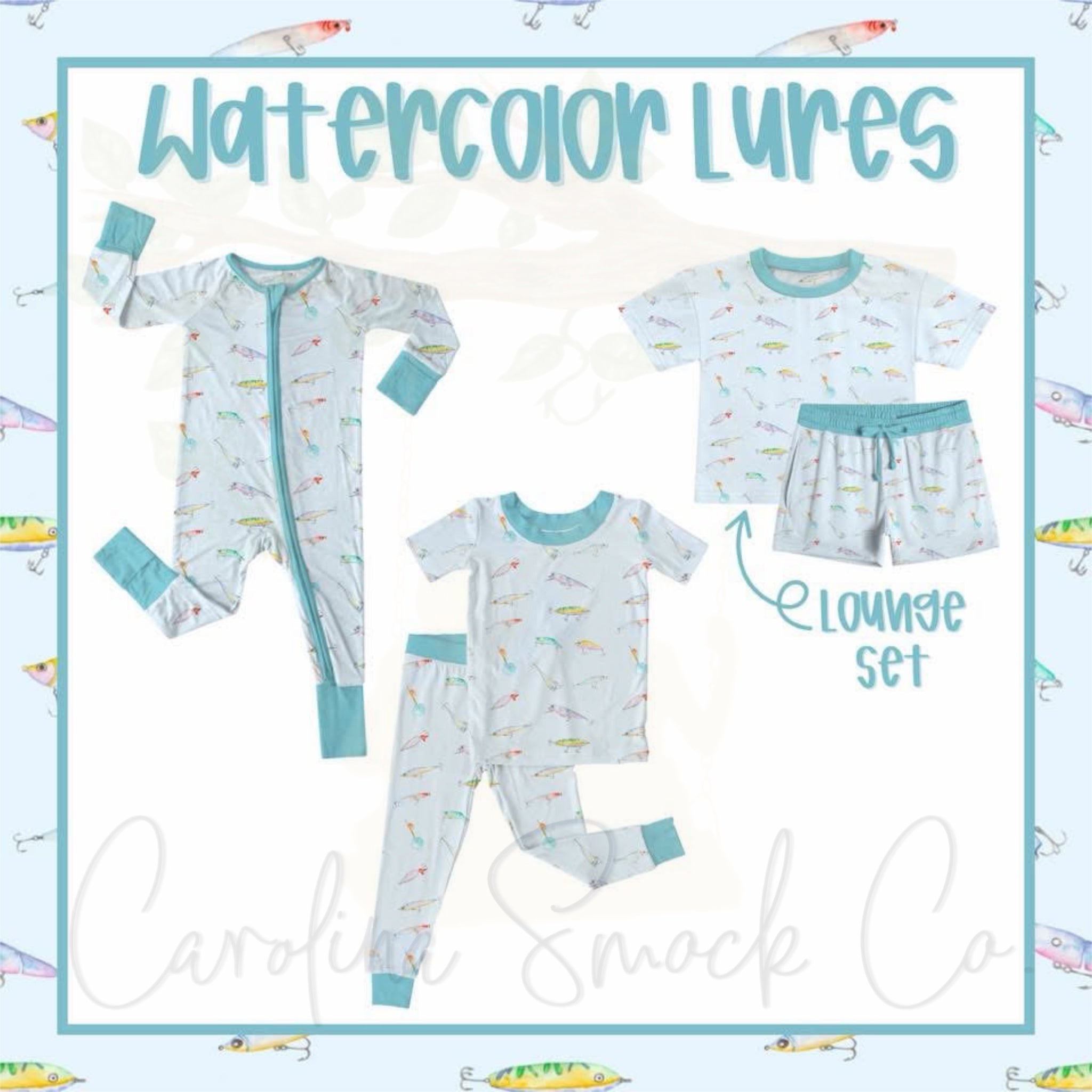 BFPO25 Watercolor Lures Bamboo