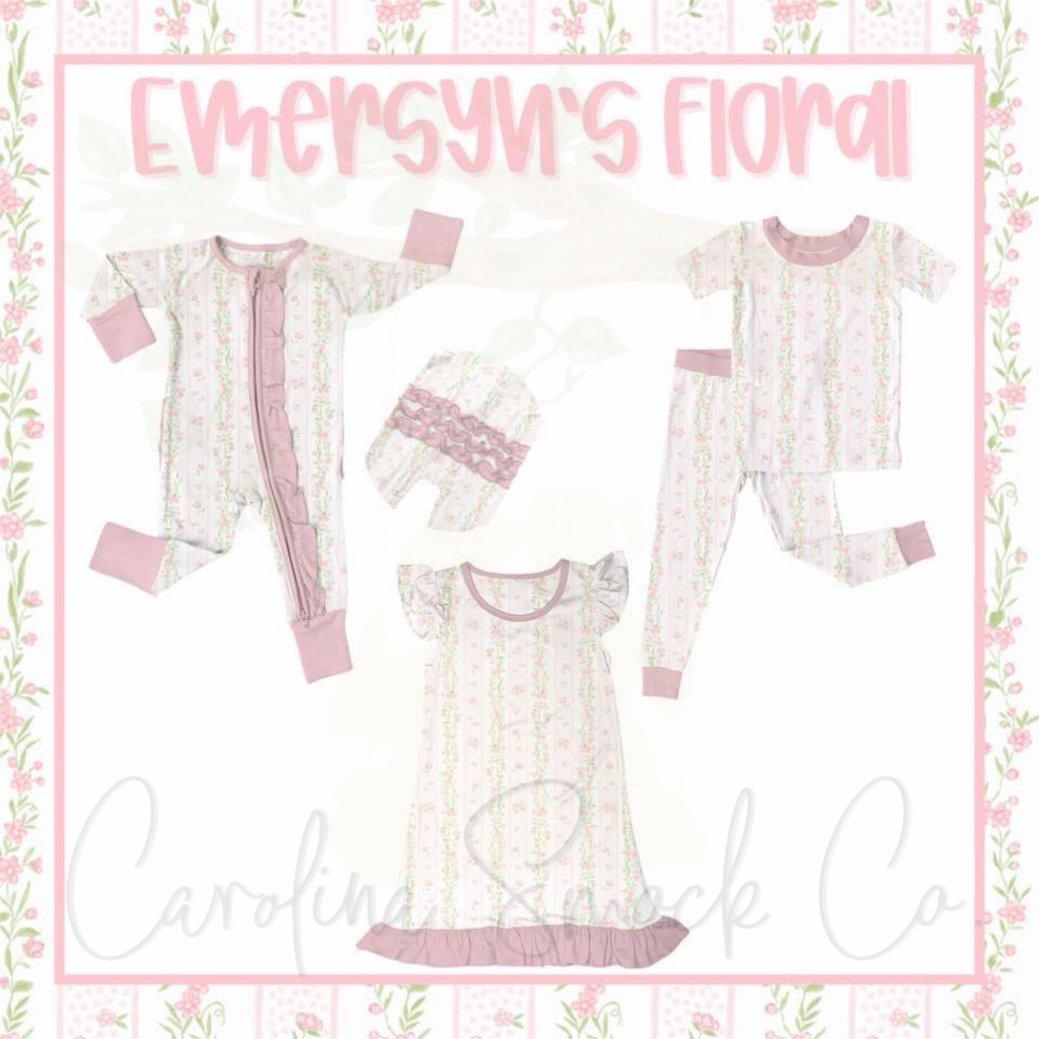 BFPO25 Emersyn's Floral Bamboo