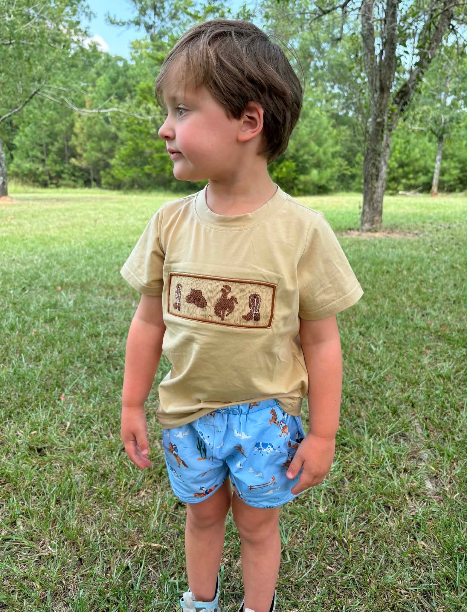 Down on The Ranch Short Set