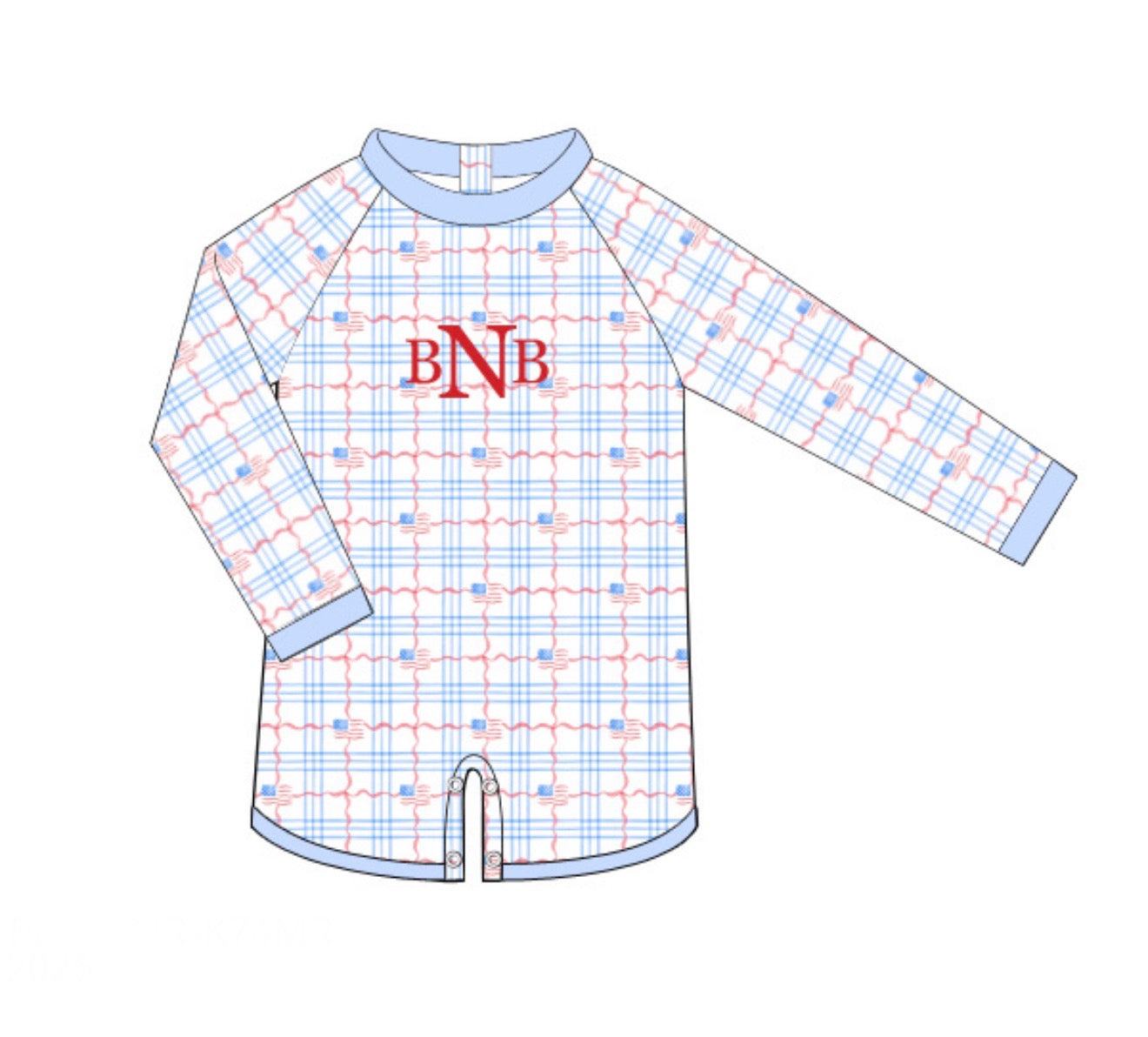 PO85 All American Swim Boy 1pc.