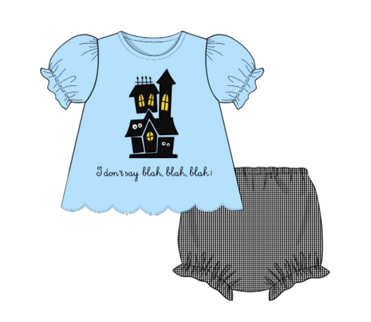 PO77 Monster Hotel Bloomer Set