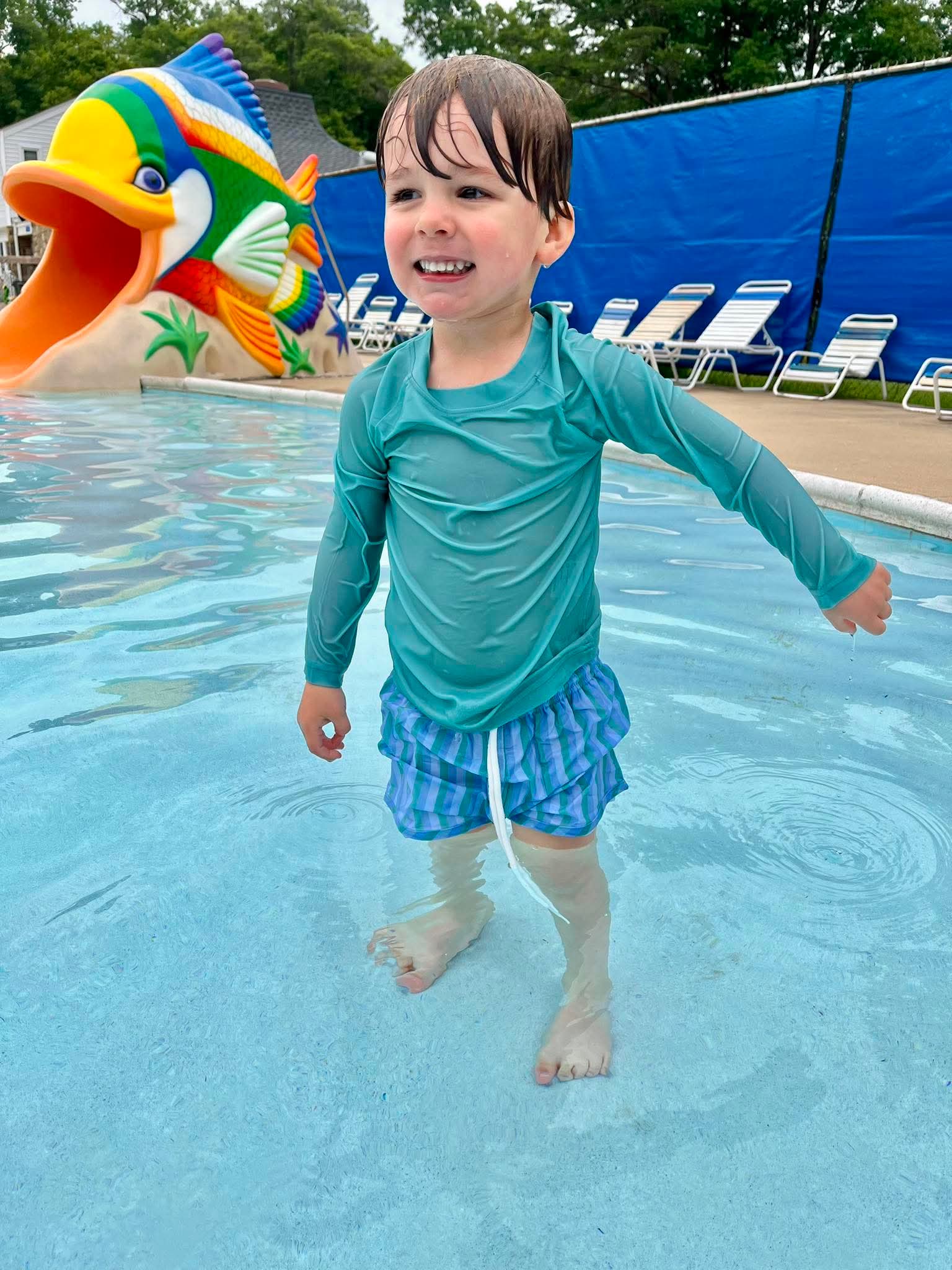 Harlee Swim Boy Rash Guard Set (no mono)