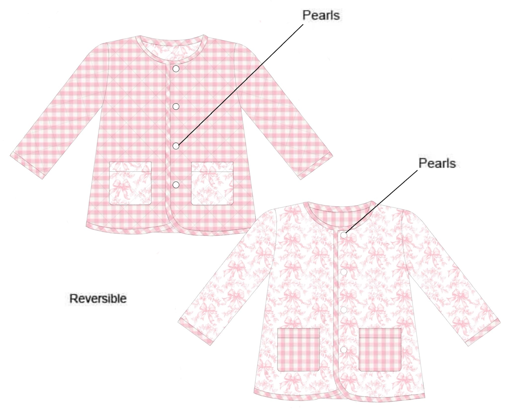 Reversible Fancy Vibes Quilted Jacket