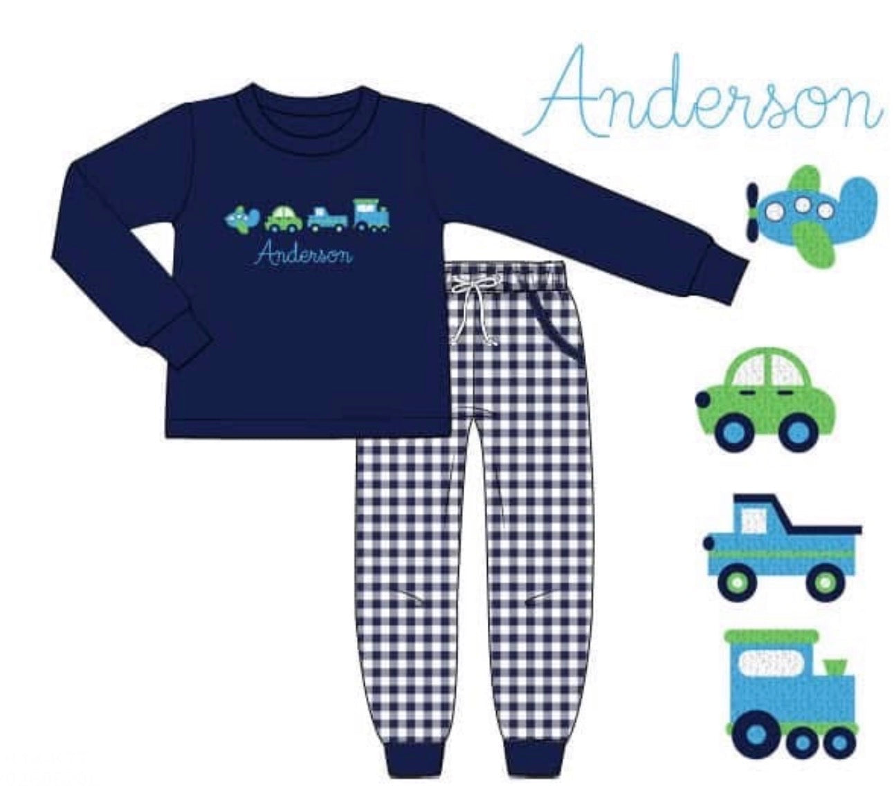 PO93 Winter Blues Jogger Set