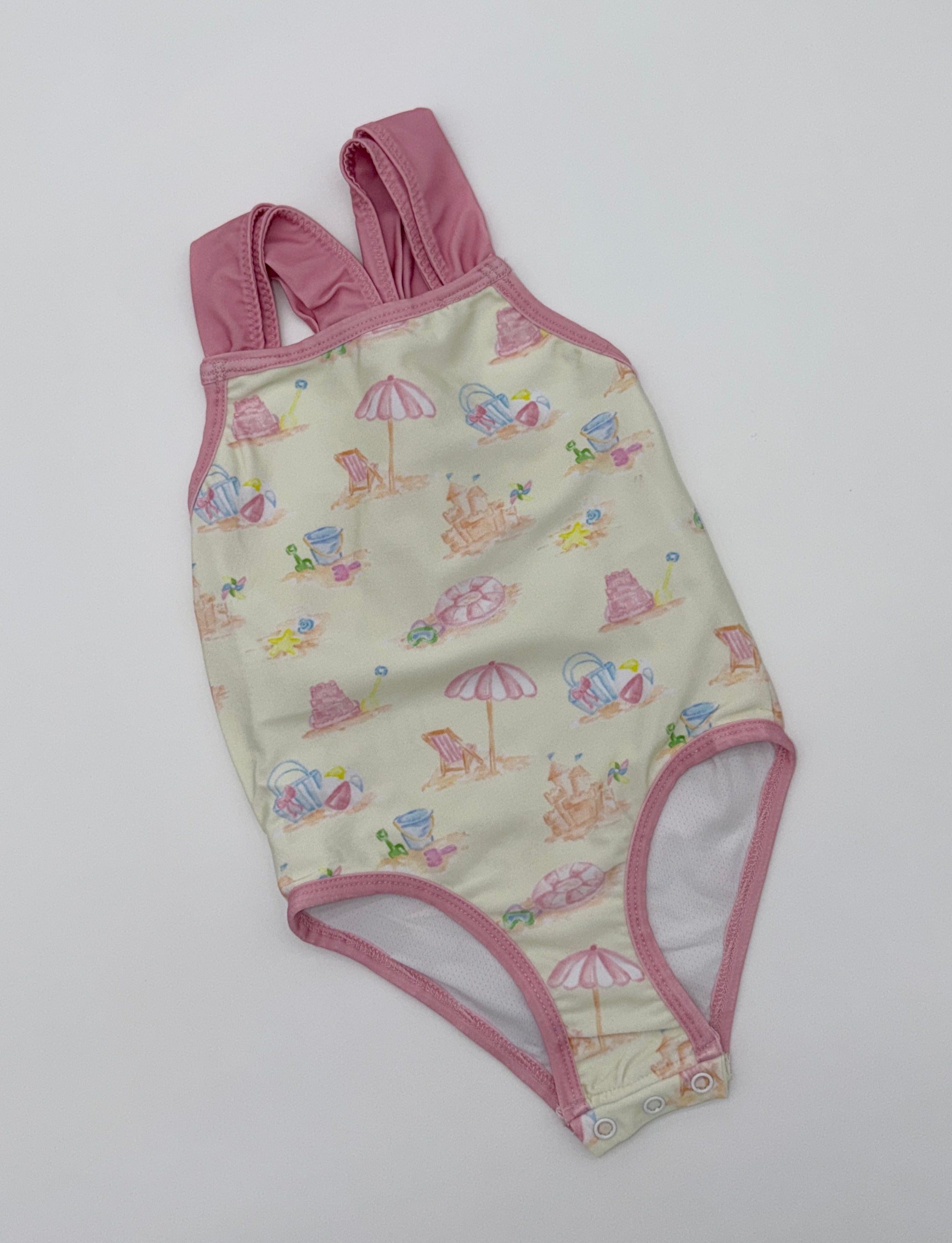 Beach Toile Swim Girls 1pc.