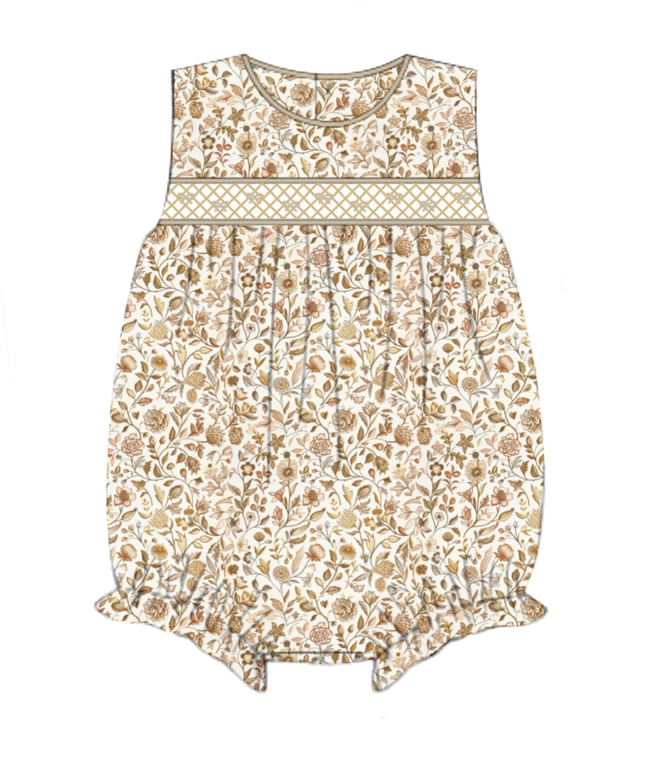 Fall Neutral Knit Girl Bubble