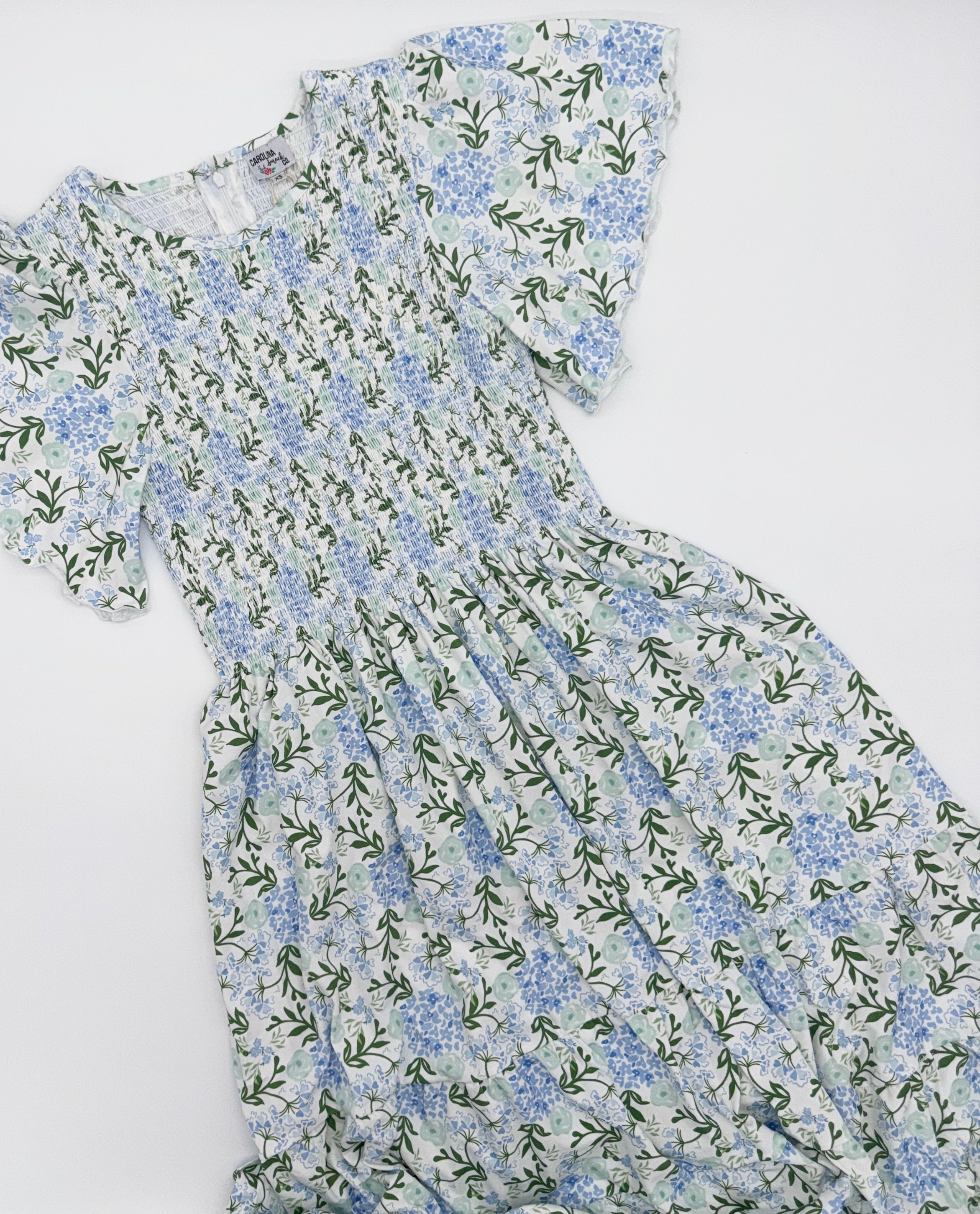 Hallie's Hydrangeas Adult Dress