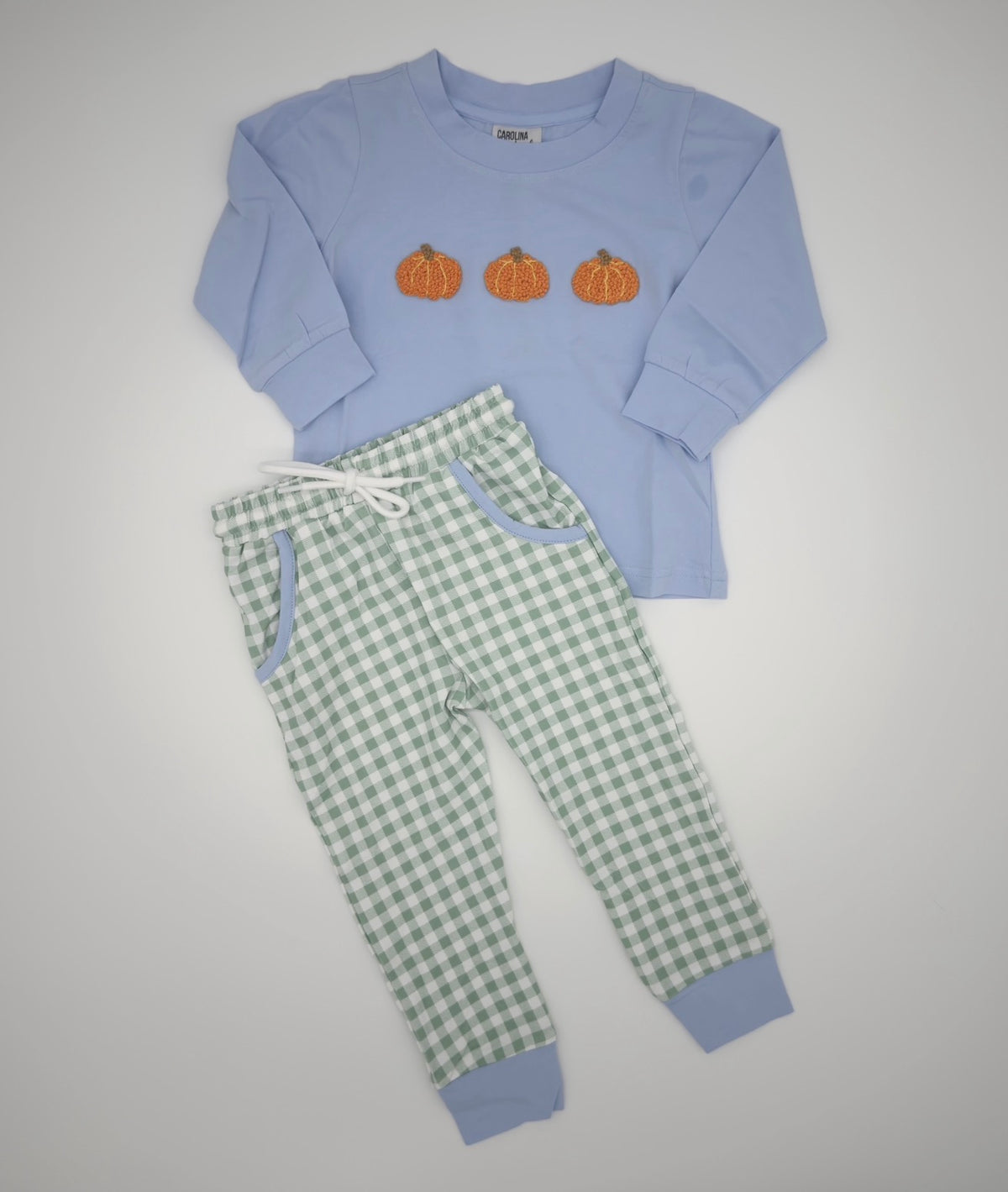 French Knot Pumpkins Jogger Set *no personalization