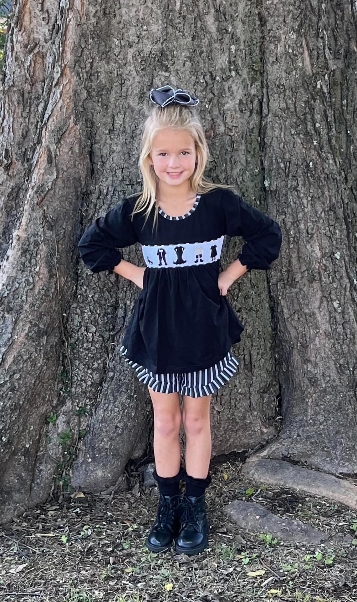Creepy & Kooky Girl Short Set