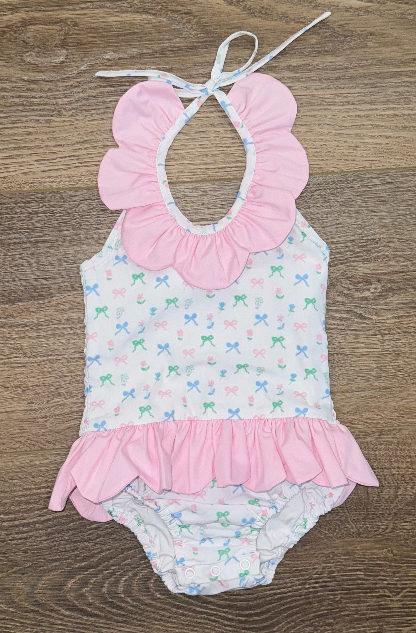 Bows & Roses 1pc. Swim