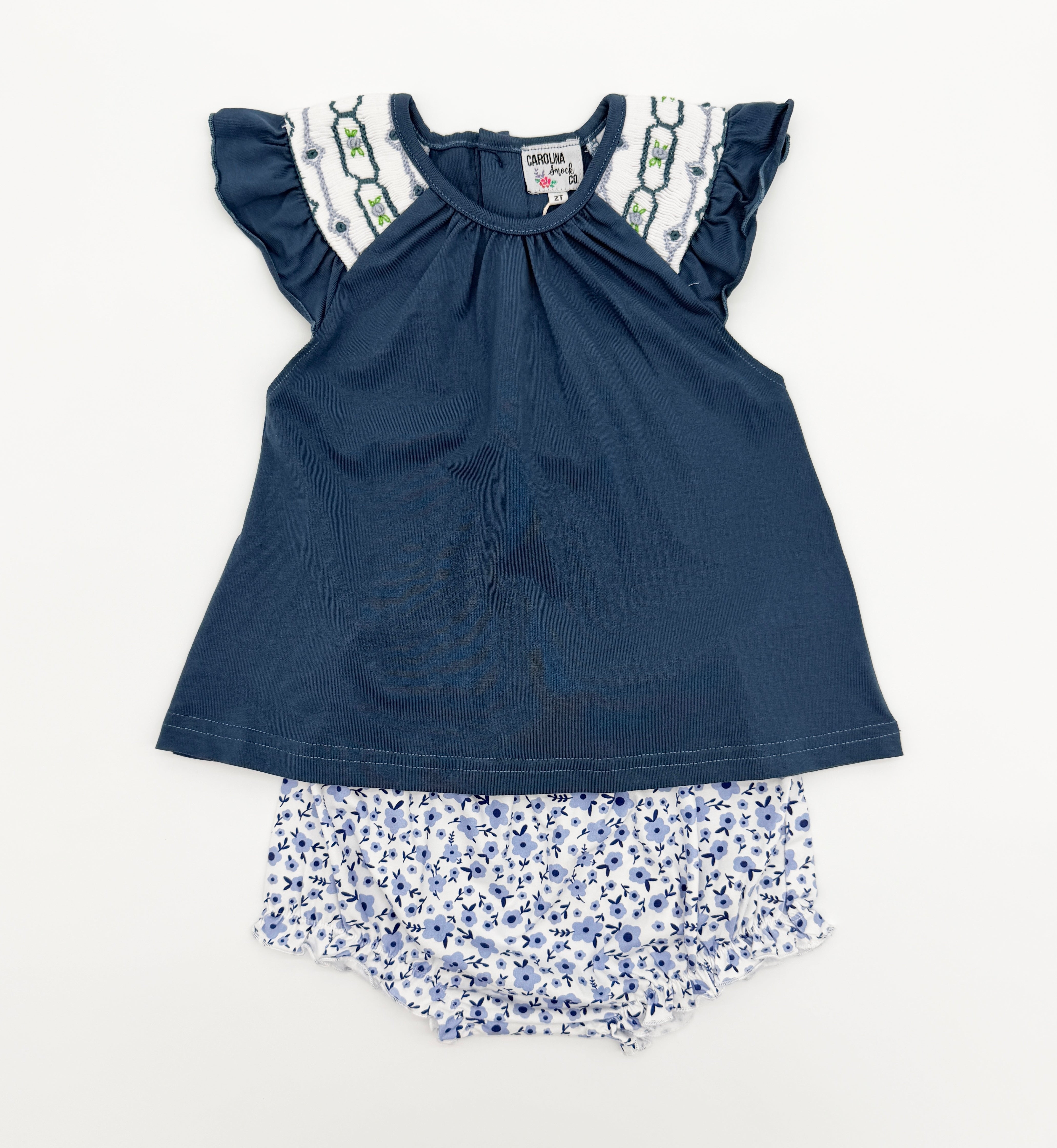 Autumn Blues Bloomer Set