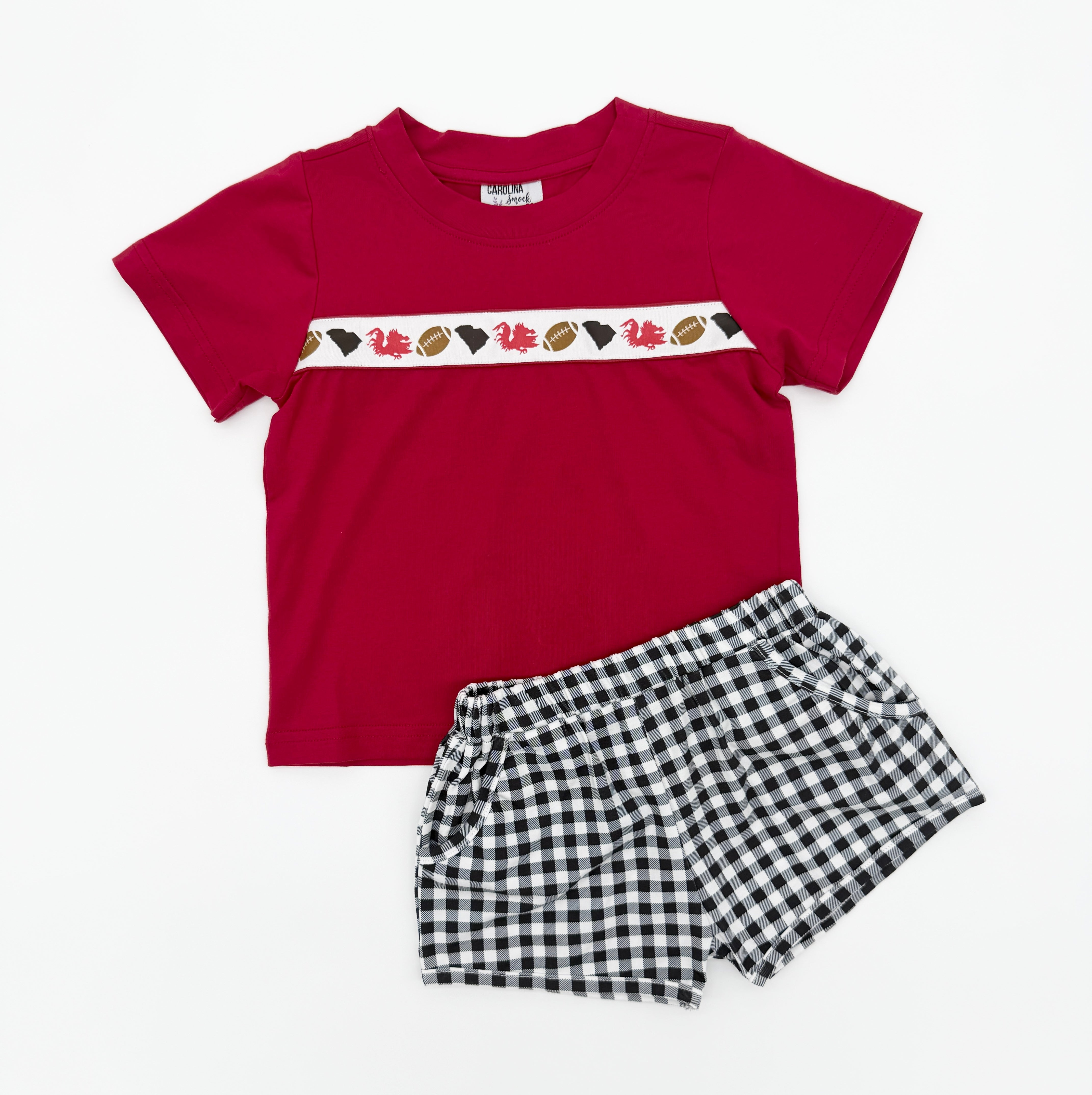 Carolina Ribbon Short Set