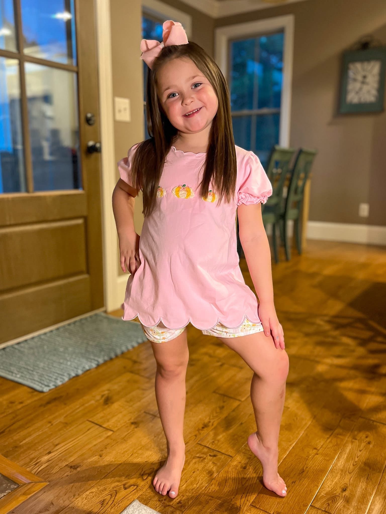 Pumpkin Picking Short Set