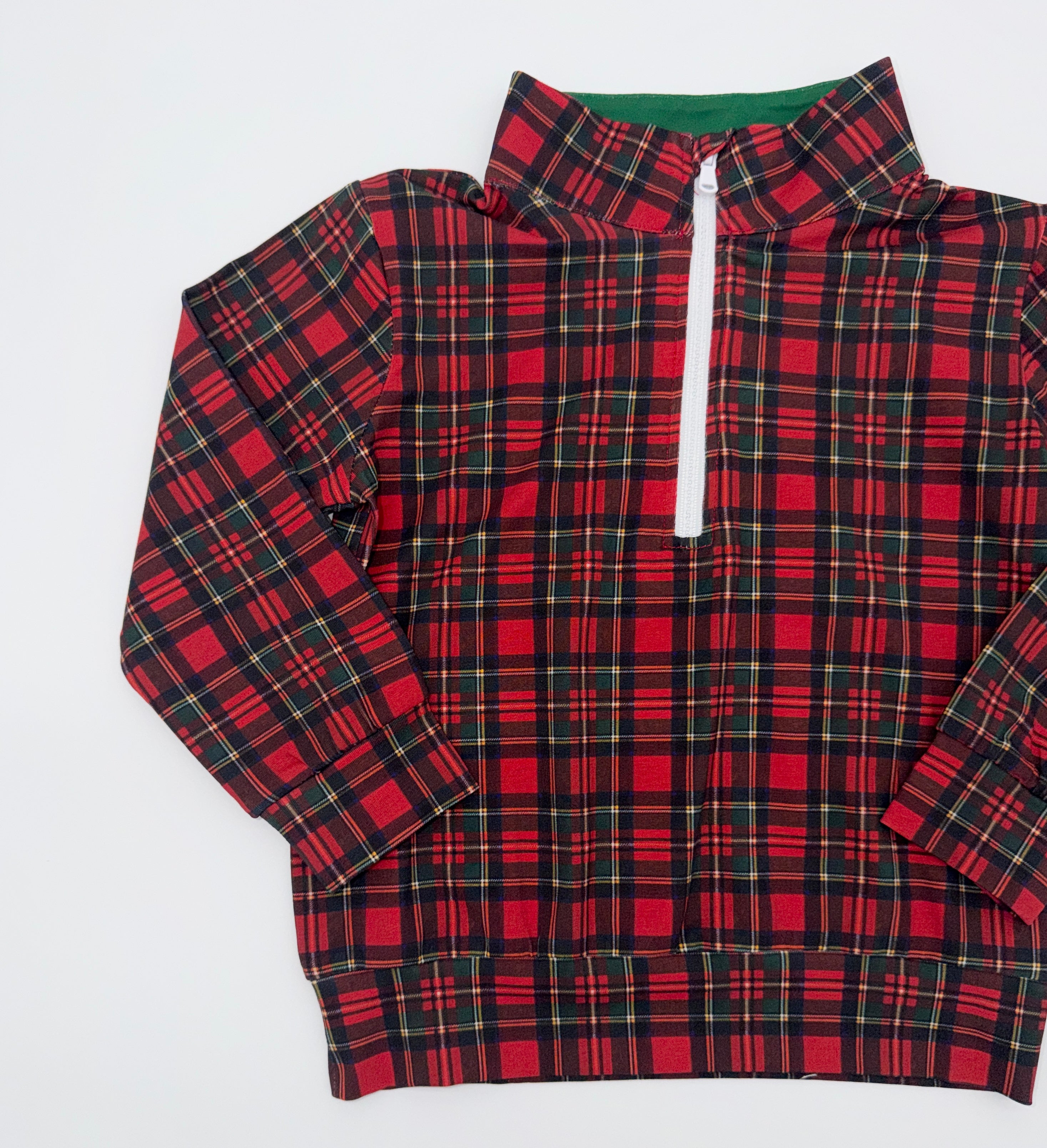 Teagan Tartan Lightweight Knit Pullover