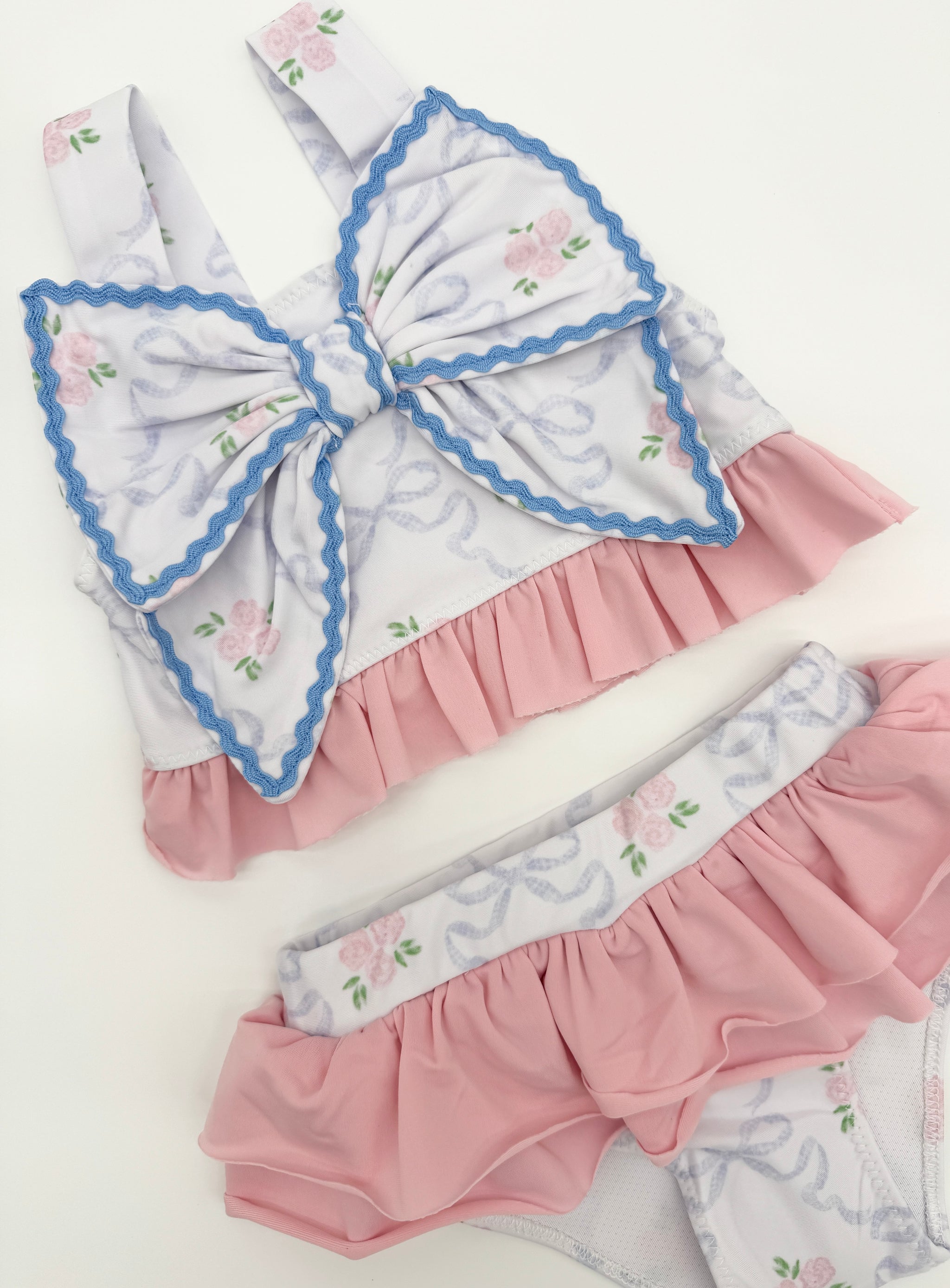 Megz Two Piece Swimsuit - Rose (SALE) main image 0