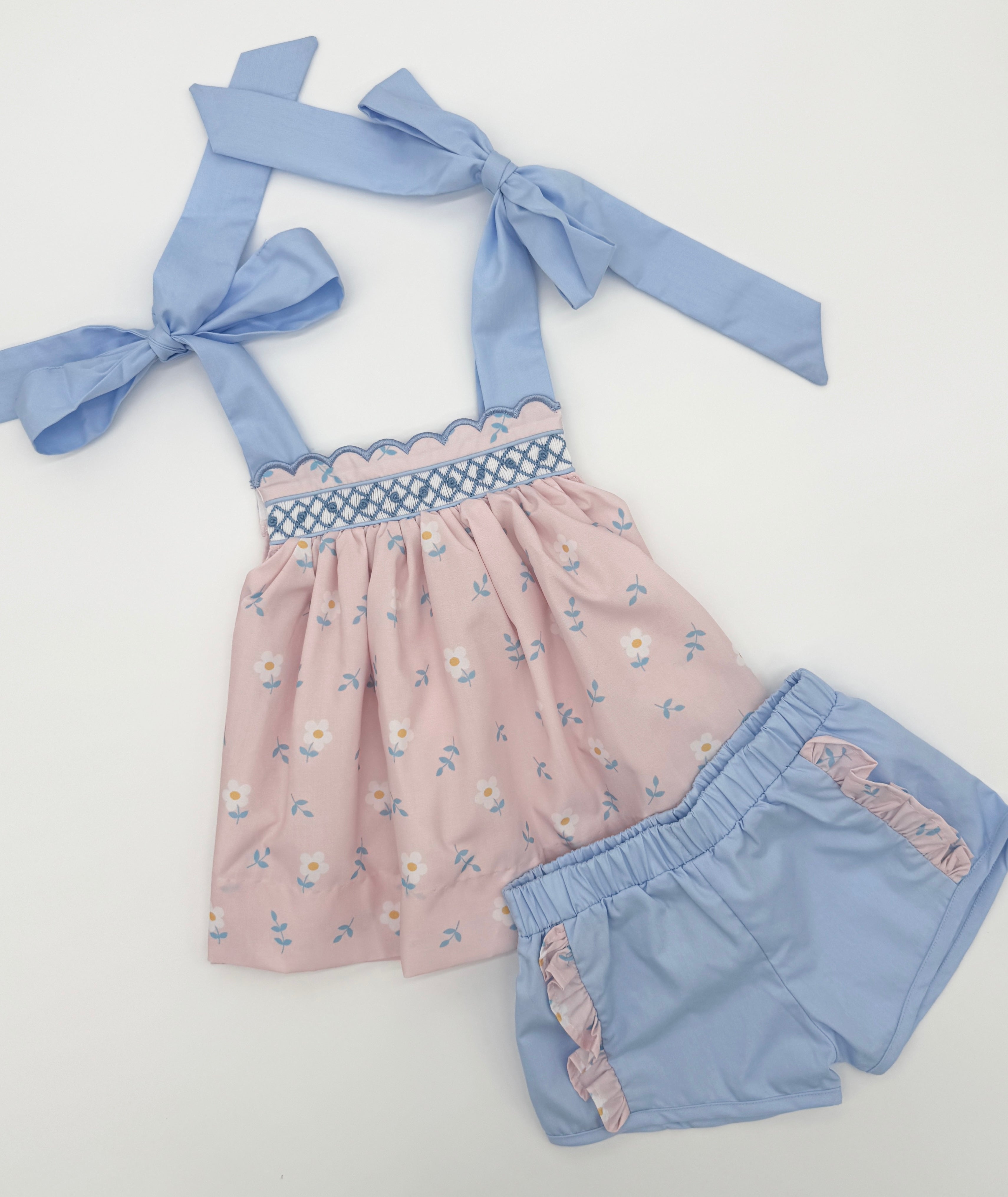 Springtime Floral Short Set