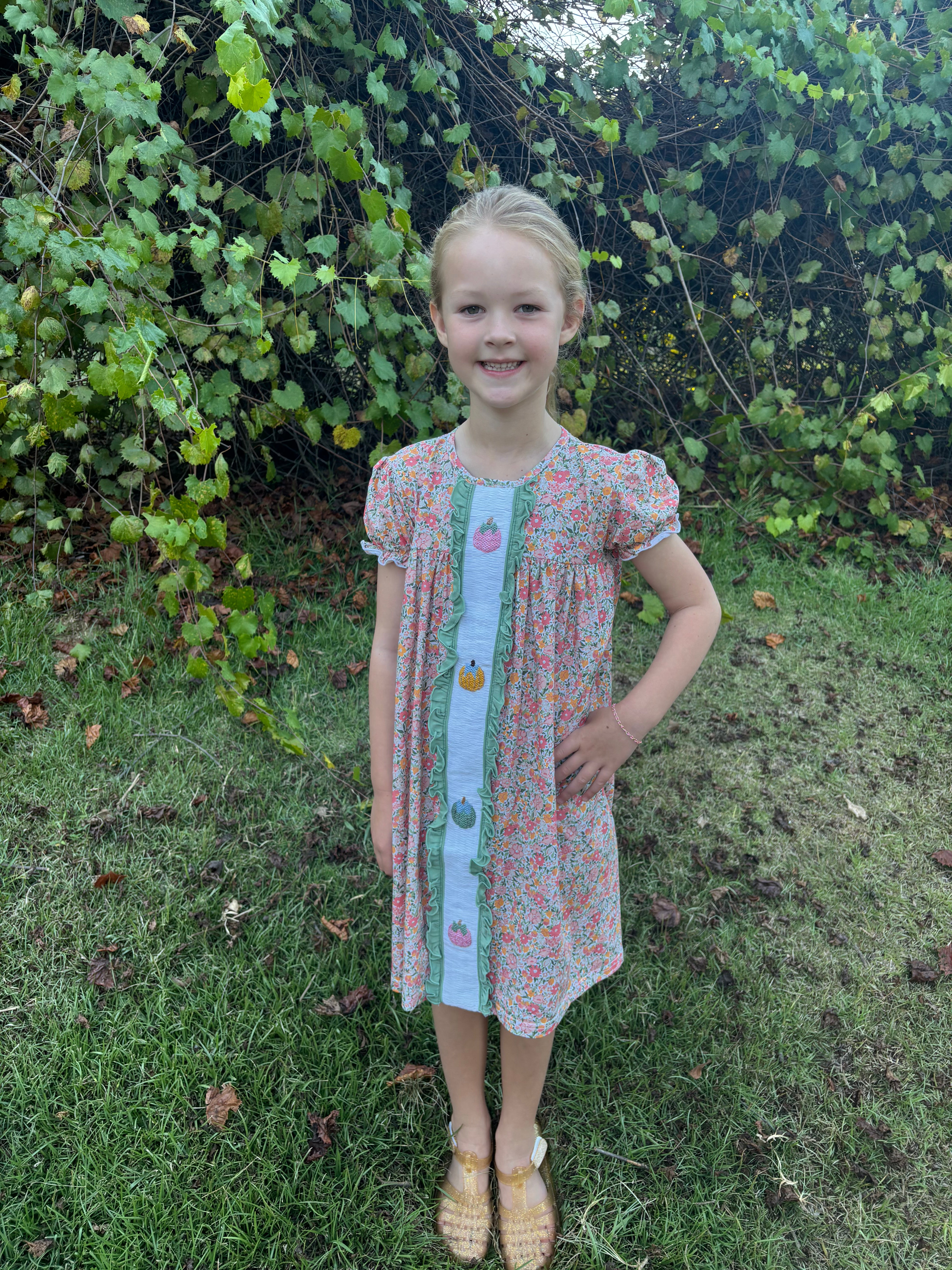 P is for Pumpkin Bloomer Set
