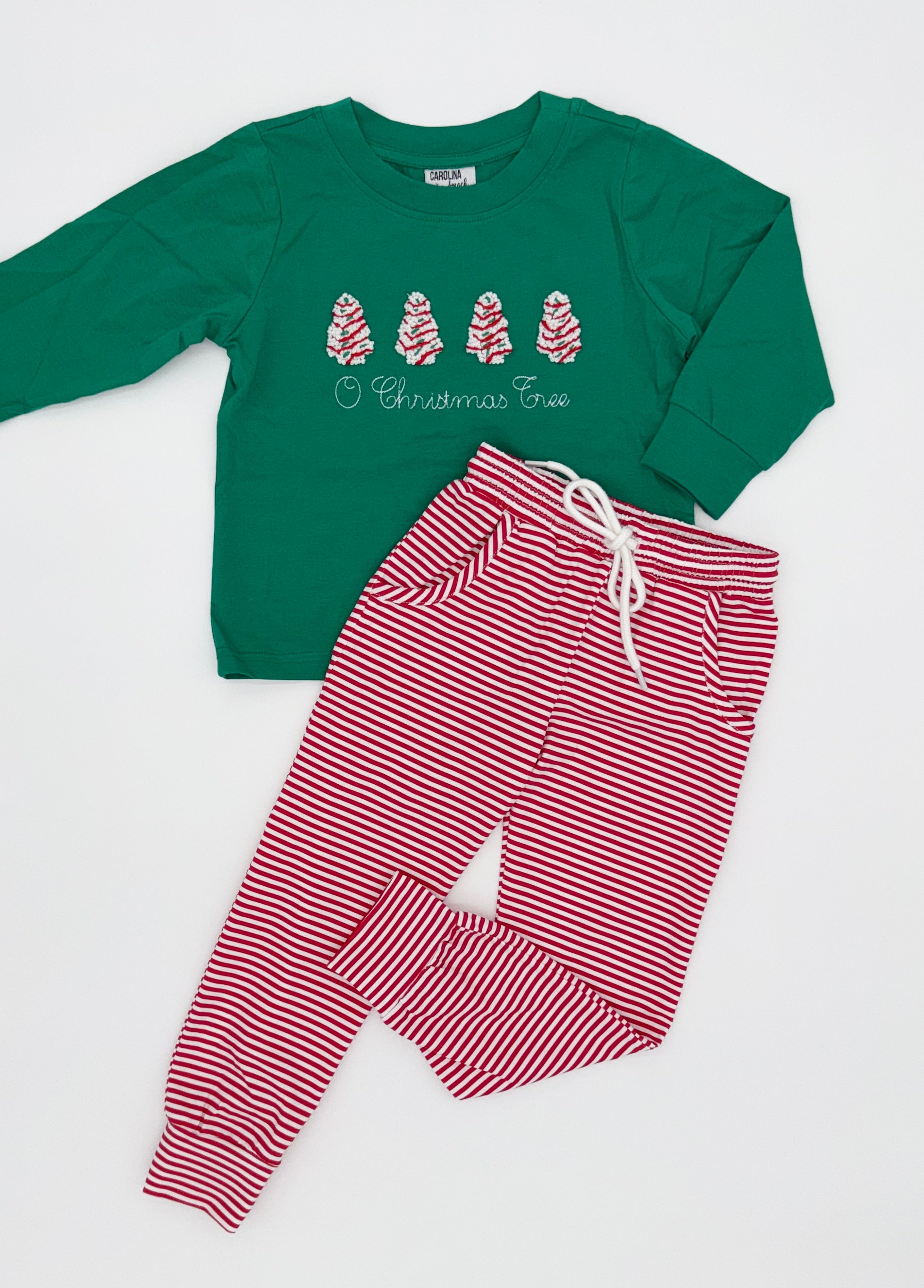 French Knot Tree Cakes Jogger Set