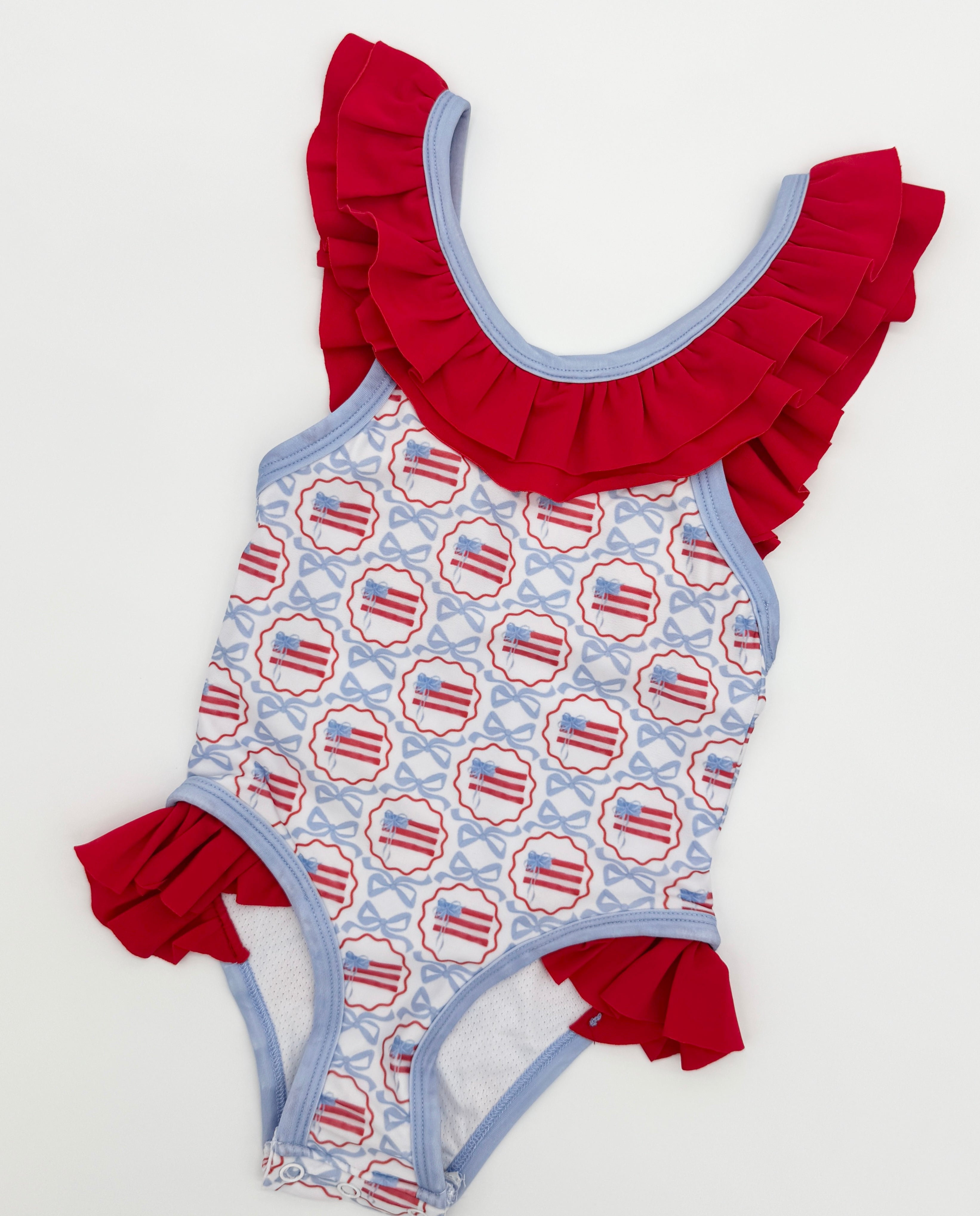 Stars & Stripes 1pc. Swimsuit
