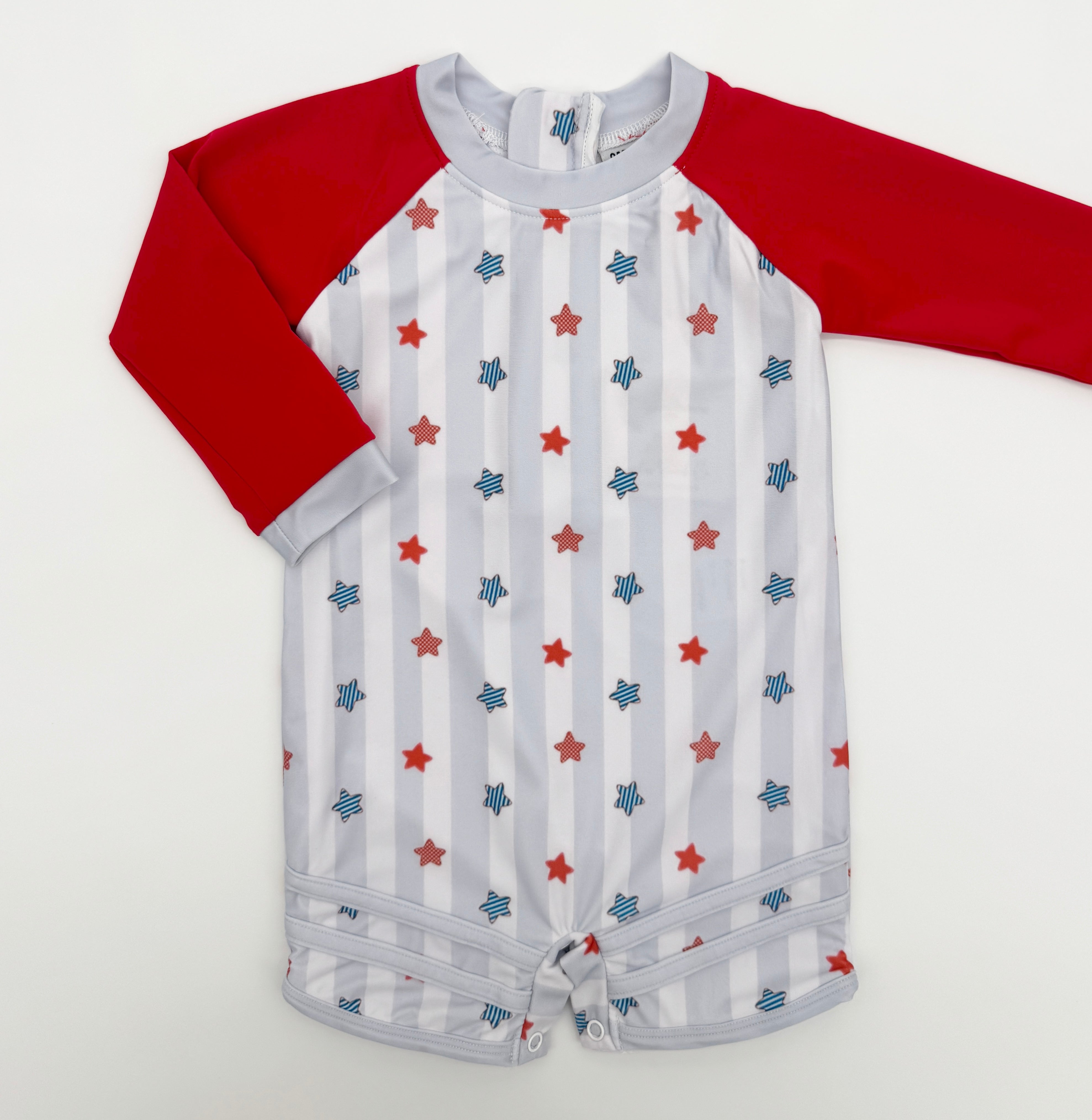 Stars & Stripes 1pc. Rashguard Swimsuit