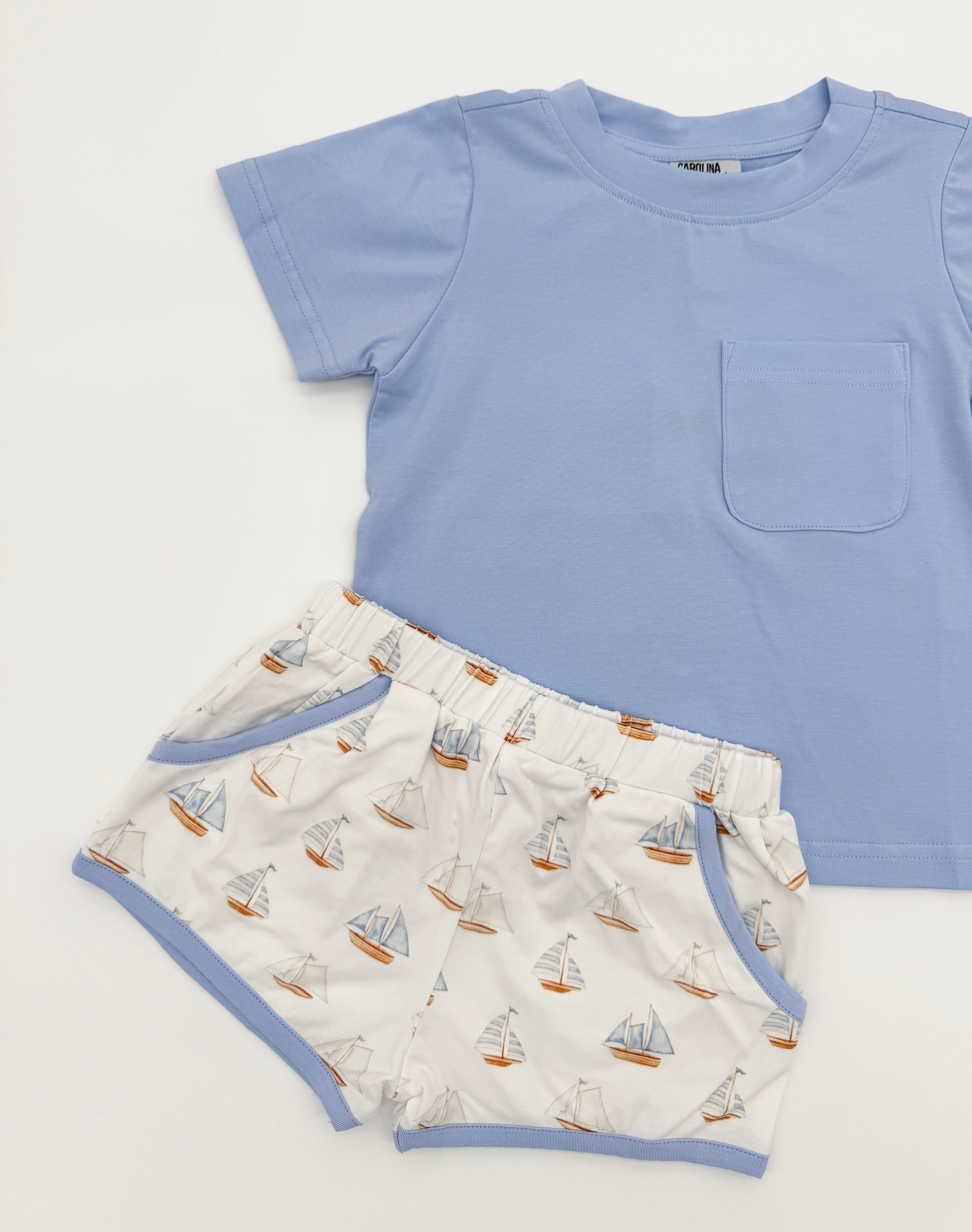Sail Away With Me Short Set