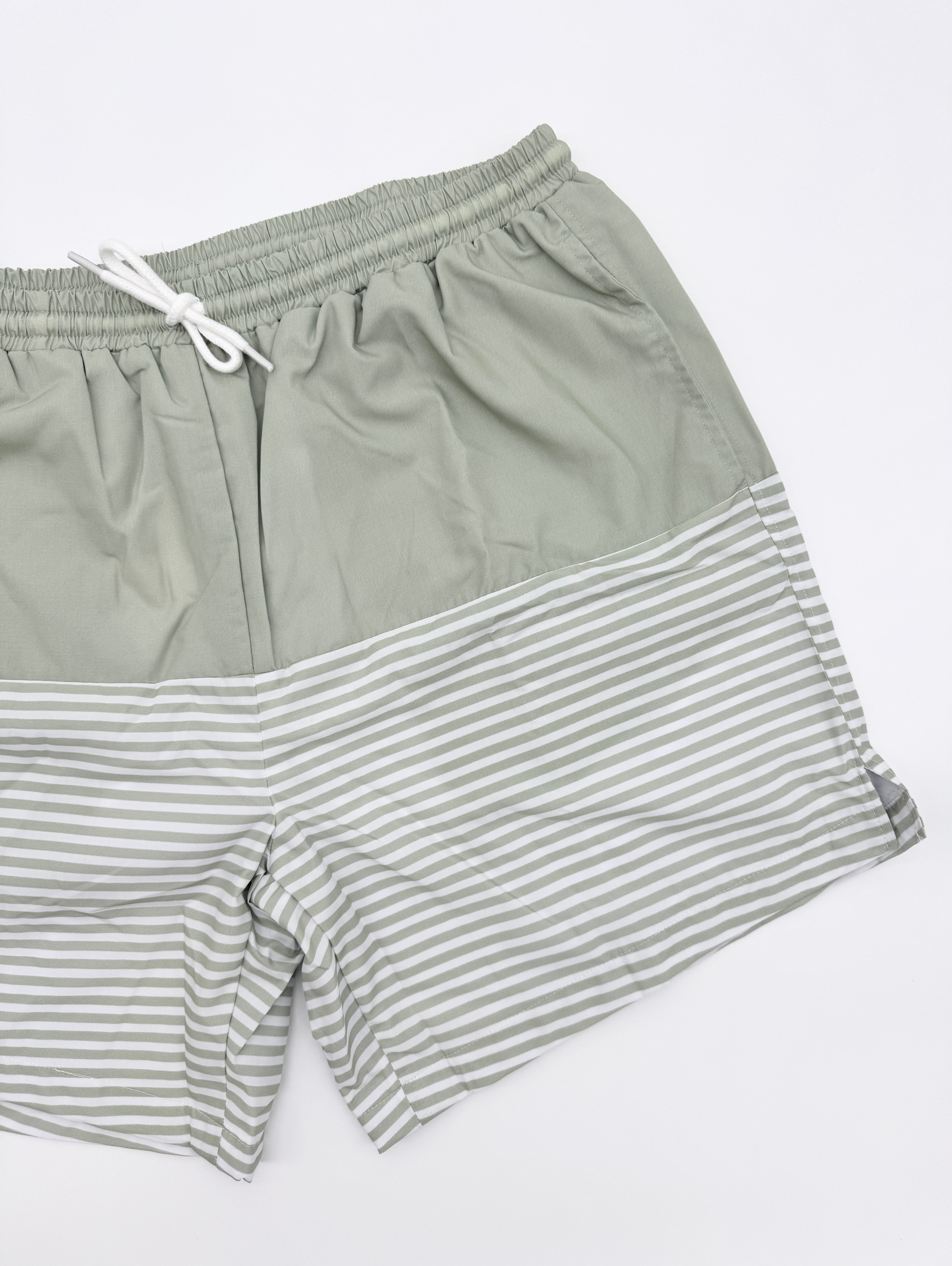 Sutton Floral & Stripes Adult Trunks