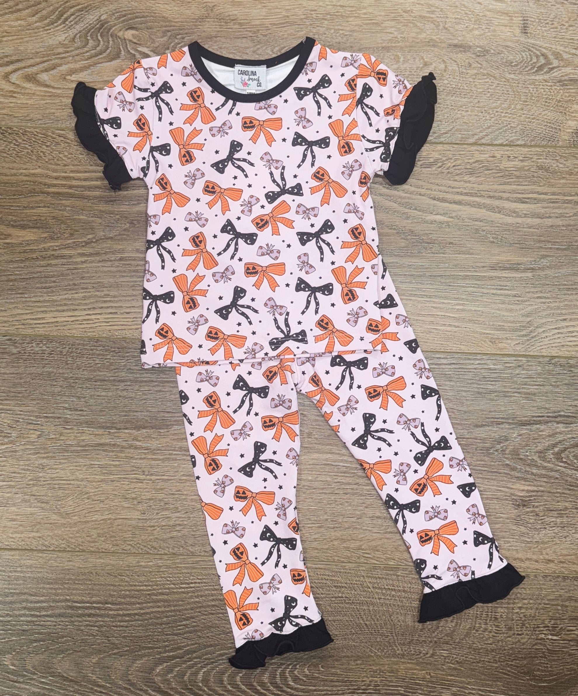 Halloween Bow Pajamas