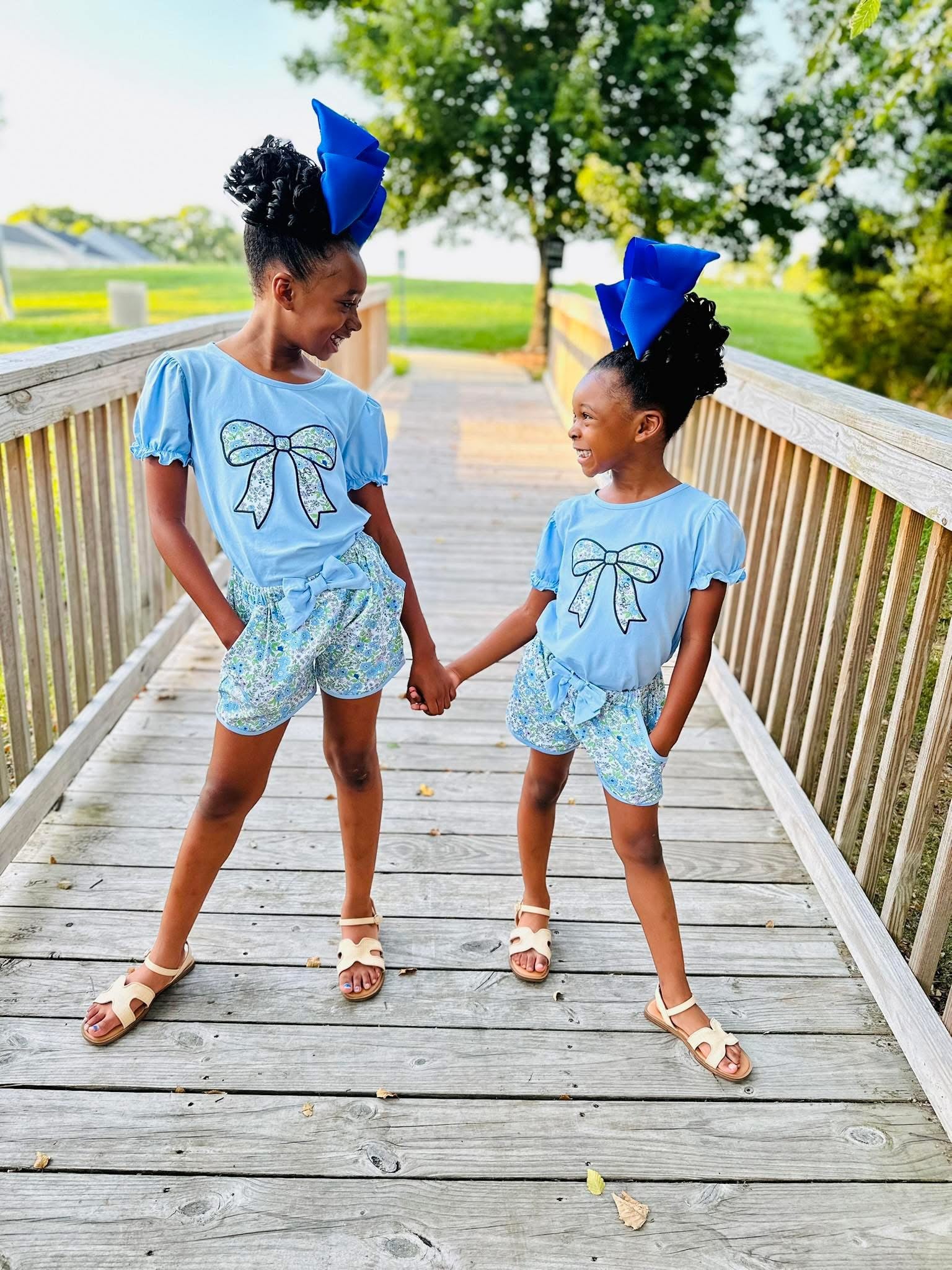 Tied in a Bow Short Set