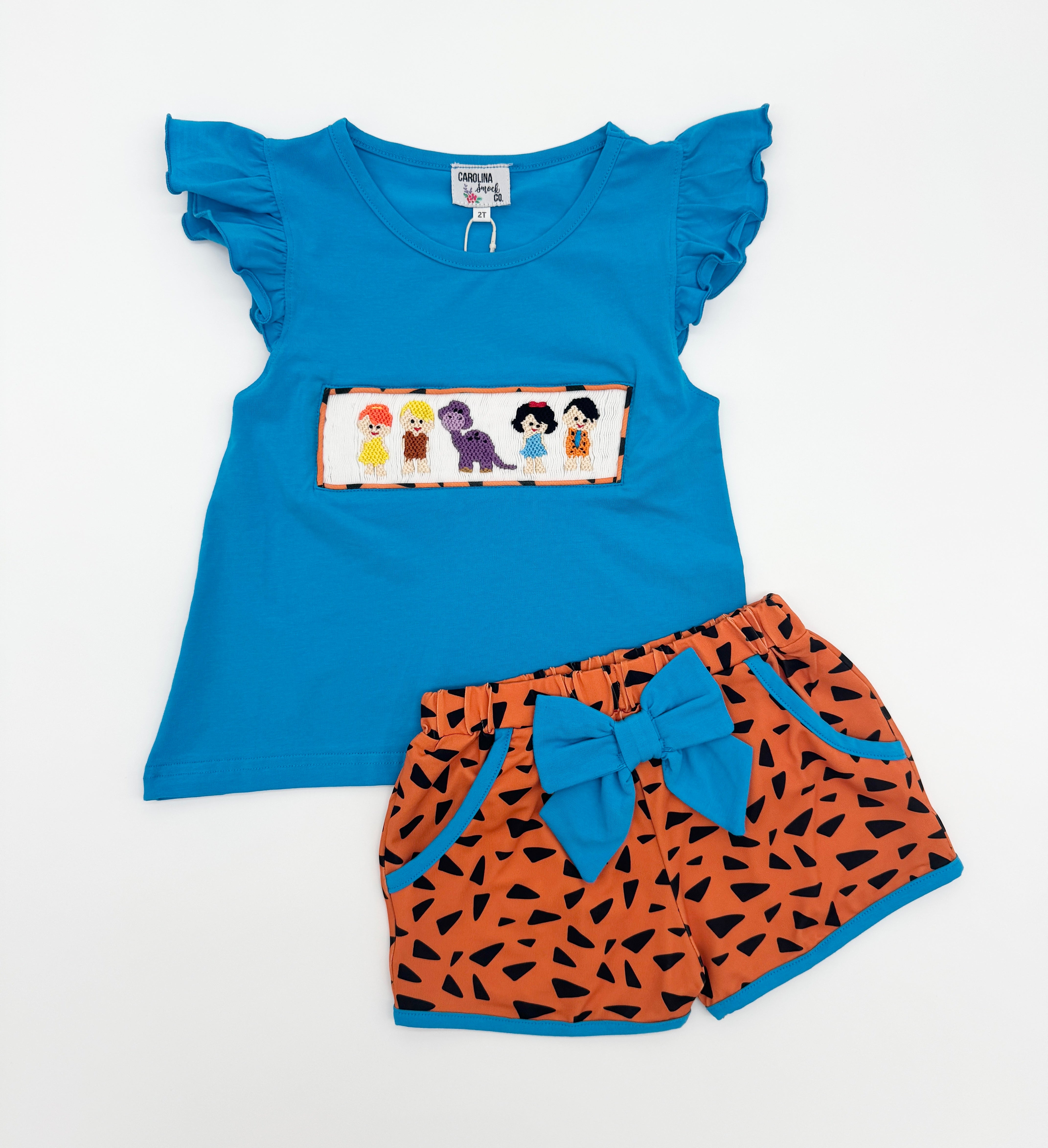 Bedrock City Girl Short Set