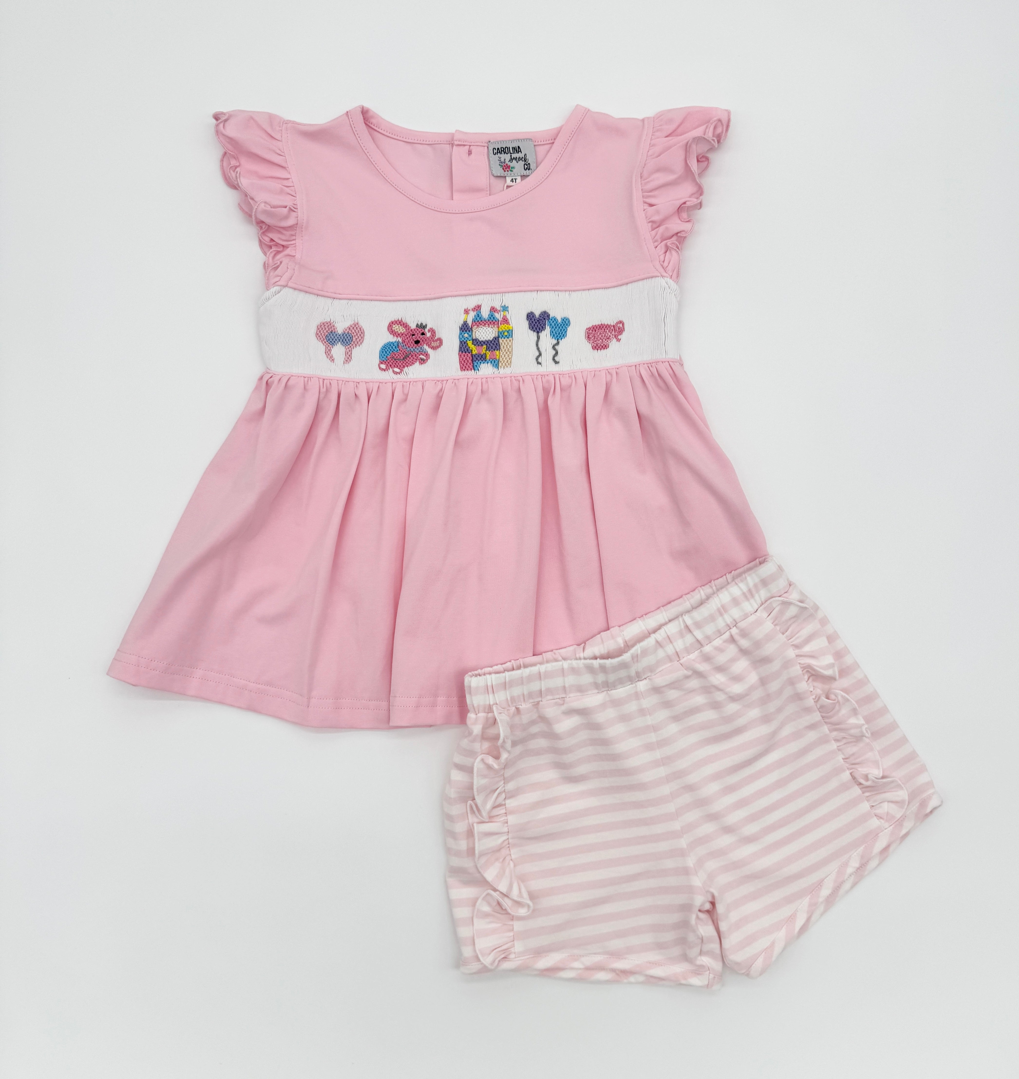 Best Day Ever Girl Short Set