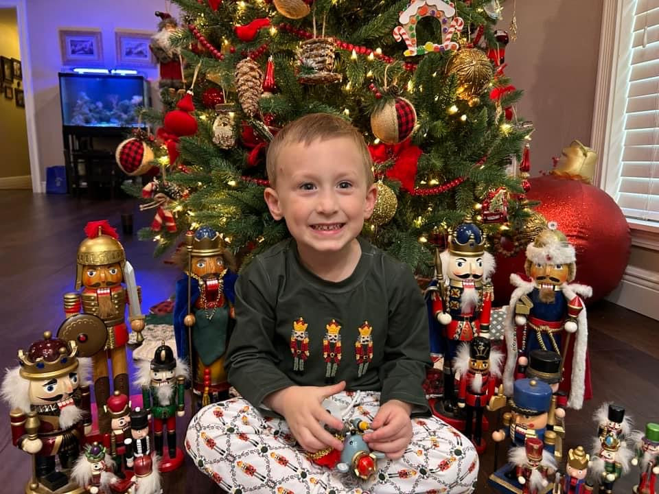 Nutcracker Knit Jogger Set