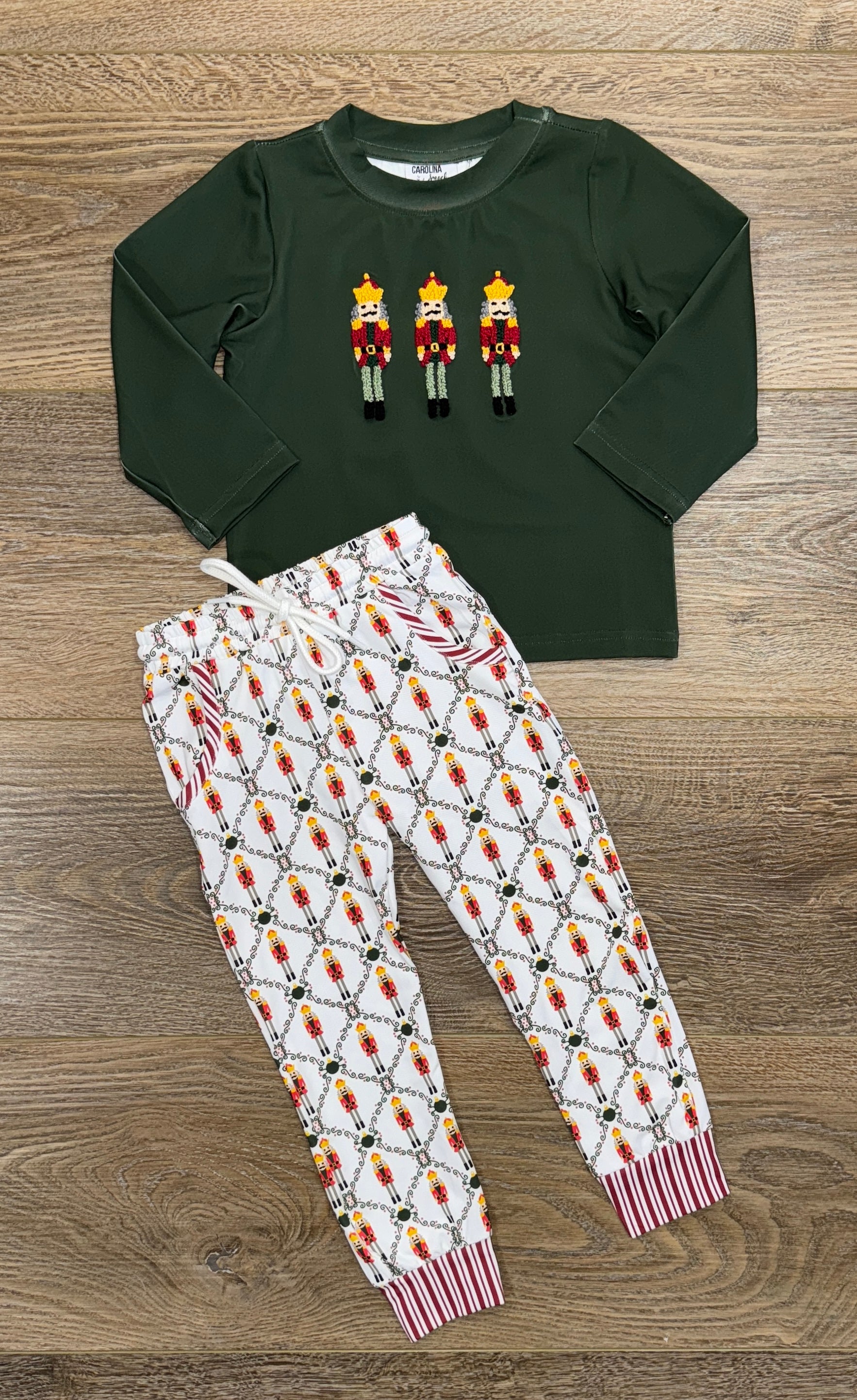 Nutcracker Knit Jogger Set